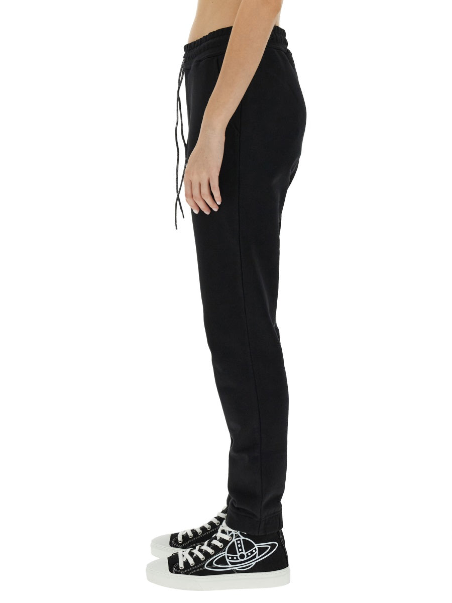 Vivienne Westwood Women Jogging Pants With Spray Print Orb VIVIENNE WESTWOOD