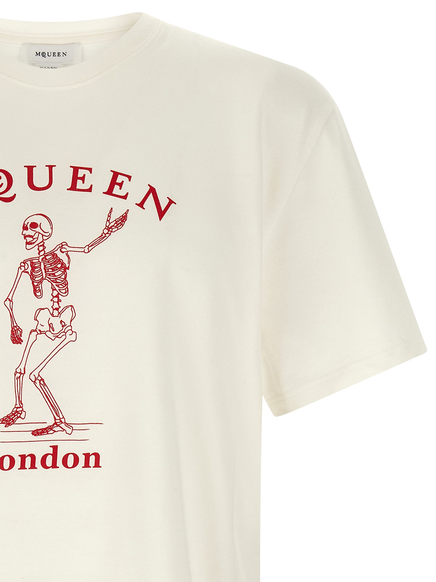 Mcqueen Men 'Skeleton' T-Shirt ALEXANDER MCQUEEN