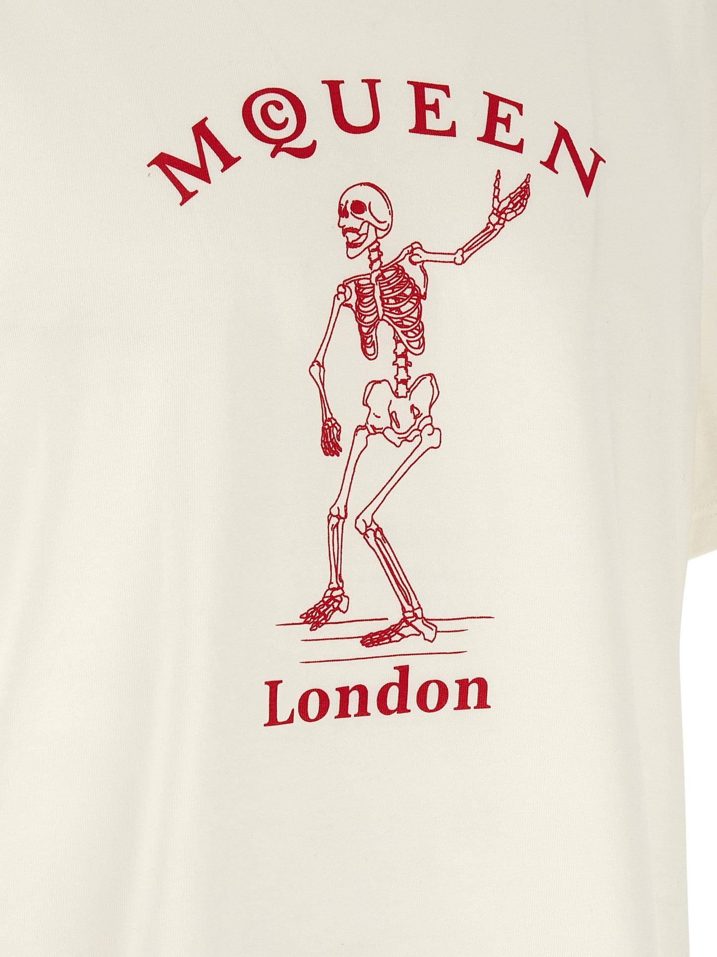 Mcqueen Men 'Skeleton' T-Shirt ALEXANDER MCQUEEN