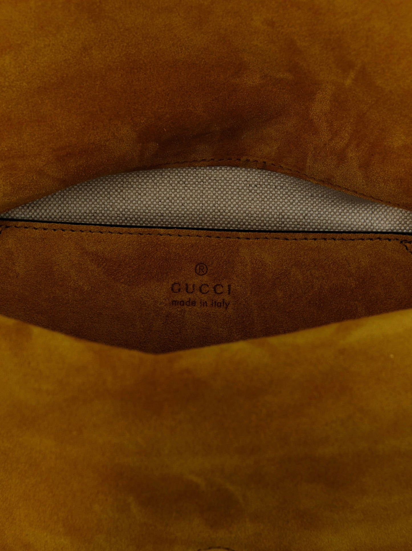 Gucci Women Gg Medium Suede Shoulder Bag GUCCI