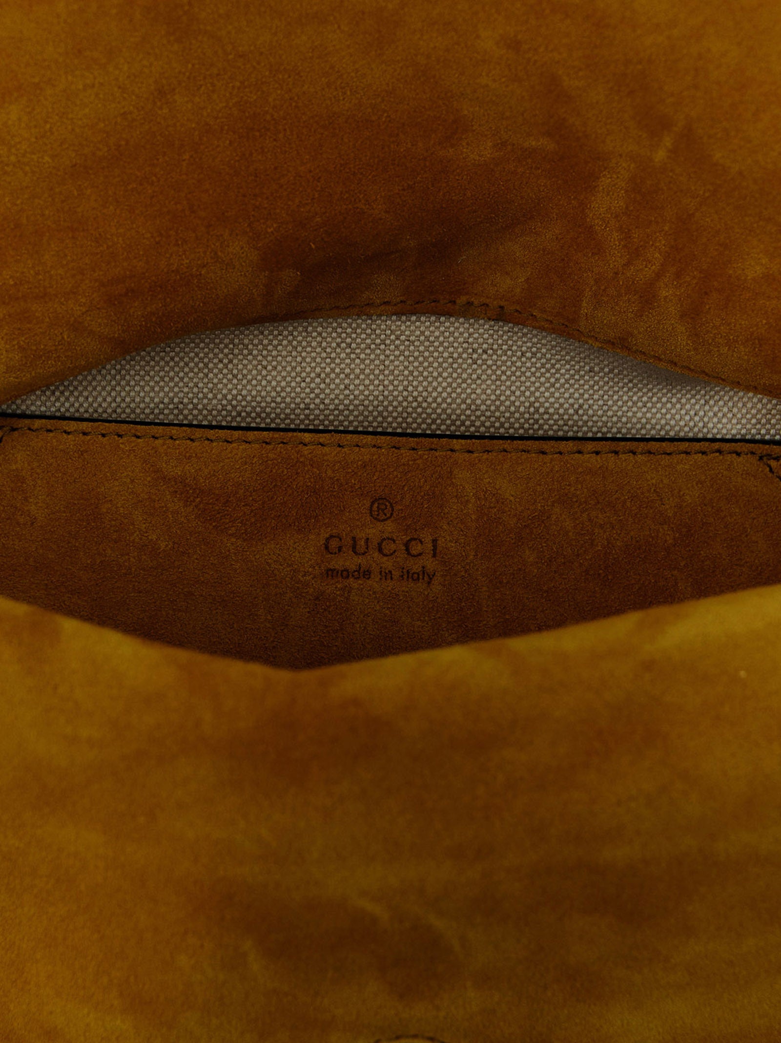Gucci Women Gg Medium Suede Shoulder Bag GUCCI