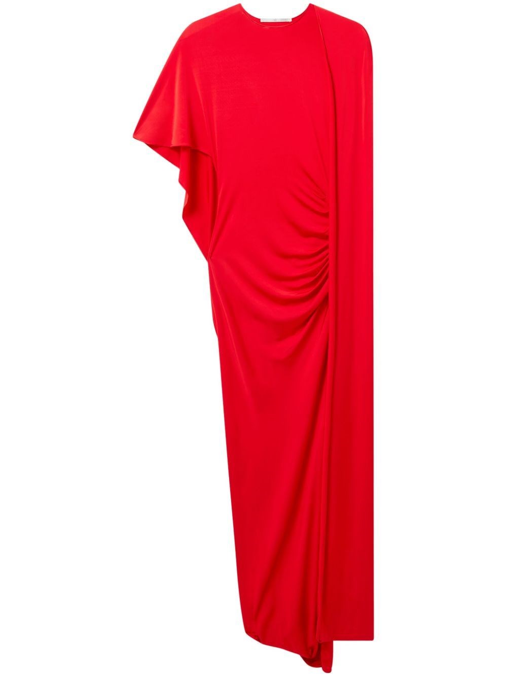 Stella Mccartney Women Asymmetrical Cape Maxi Dress STELLA MCCARTNEY