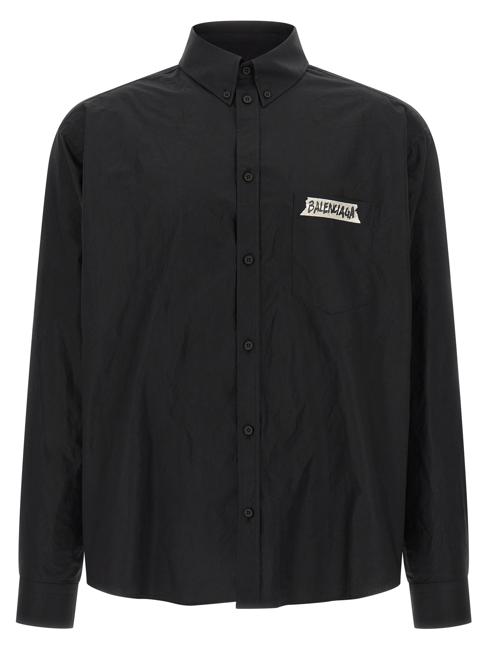 Balenciaga Men 'Masking Tape' Shirt BALENCIAGA