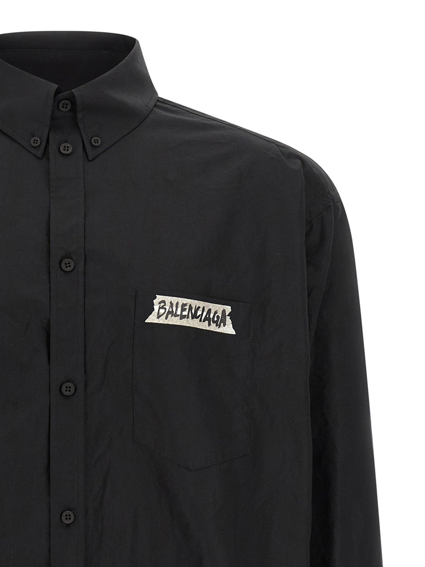 Balenciaga Men 'Masking Tape' Shirt BALENCIAGA