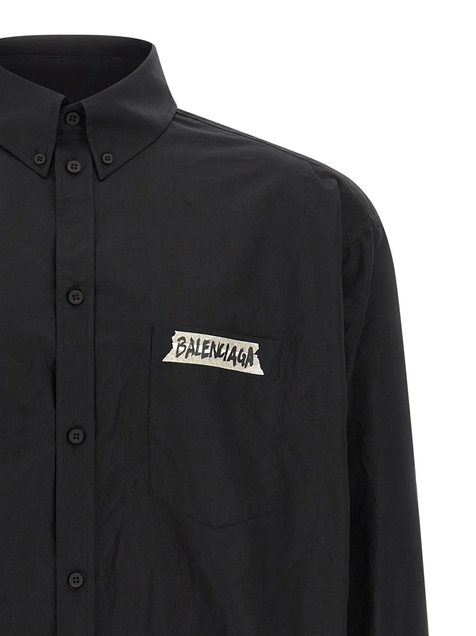 Balenciaga Men 'Masking Tape' Shirt BALENCIAGA