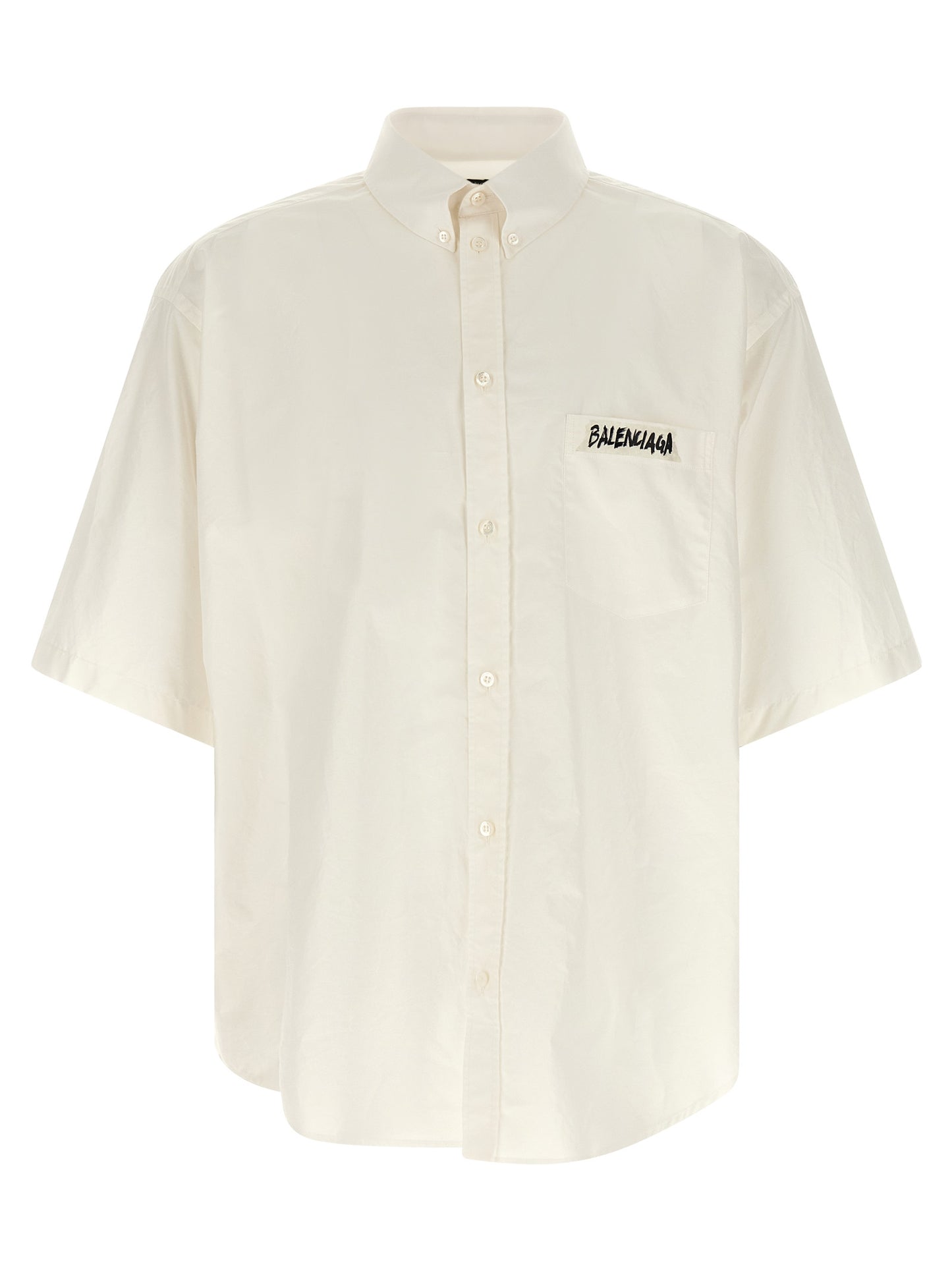 Balenciaga Men 'Masking Tape' Shirt BALENCIAGA