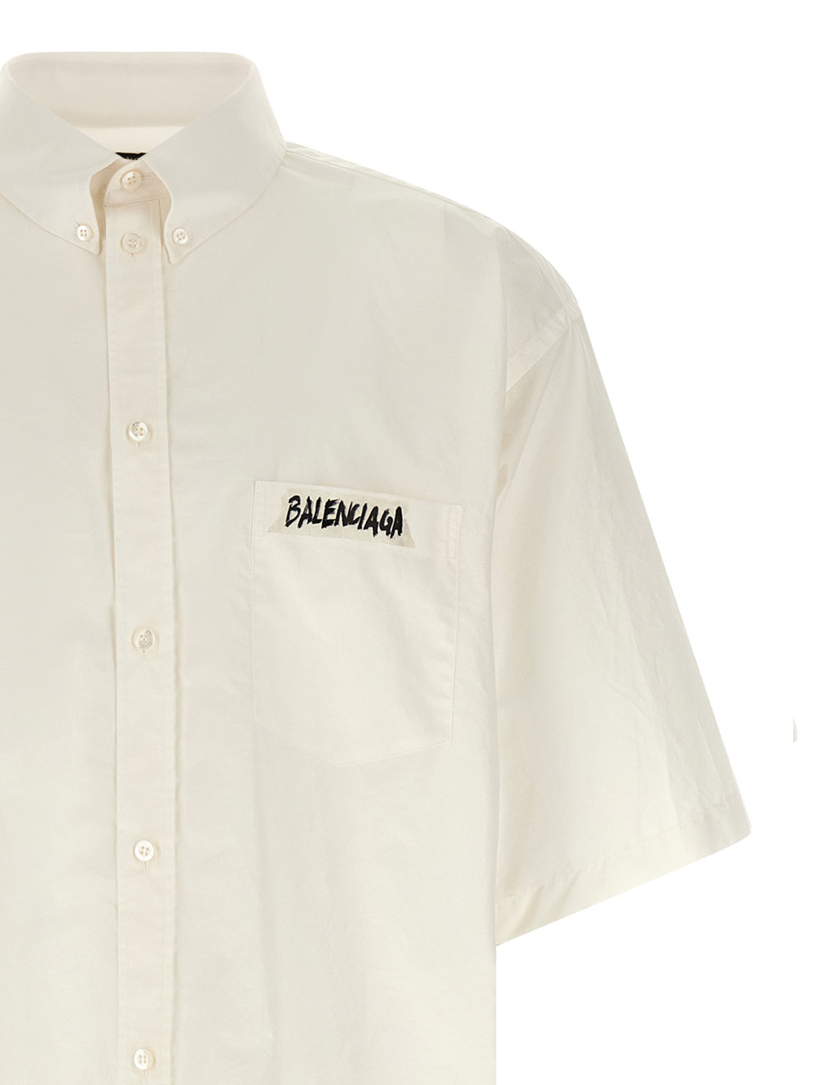 Balenciaga Men 'Masking Tape' Shirt BALENCIAGA
