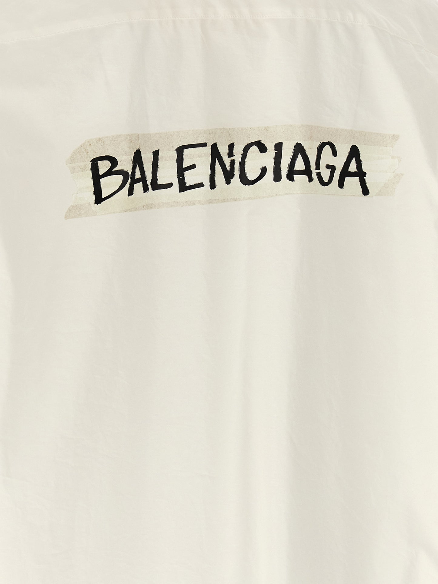 Balenciaga Men 'Masking Tape' Shirt BALENCIAGA
