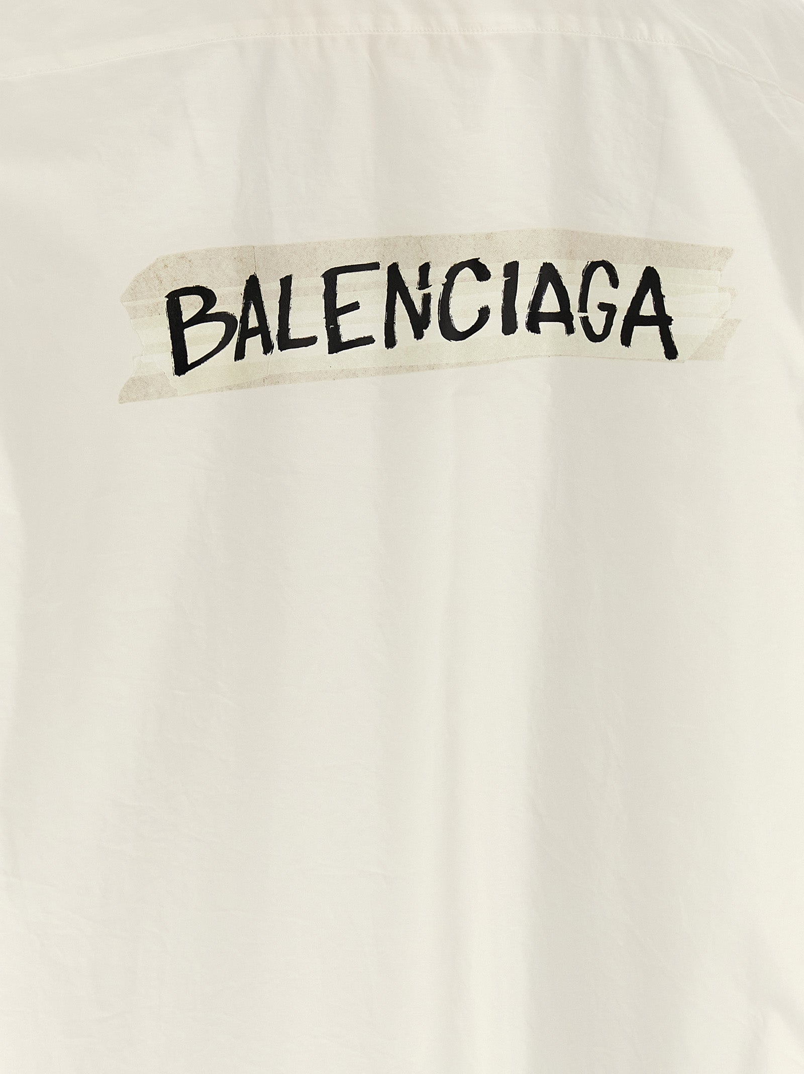 Balenciaga Men 'Masking Tape' Shirt BALENCIAGA