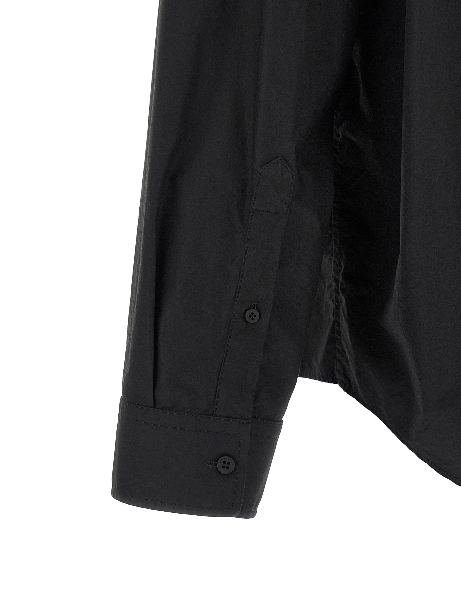 Balenciaga Men Logo Patch Shirt BALENCIAGA