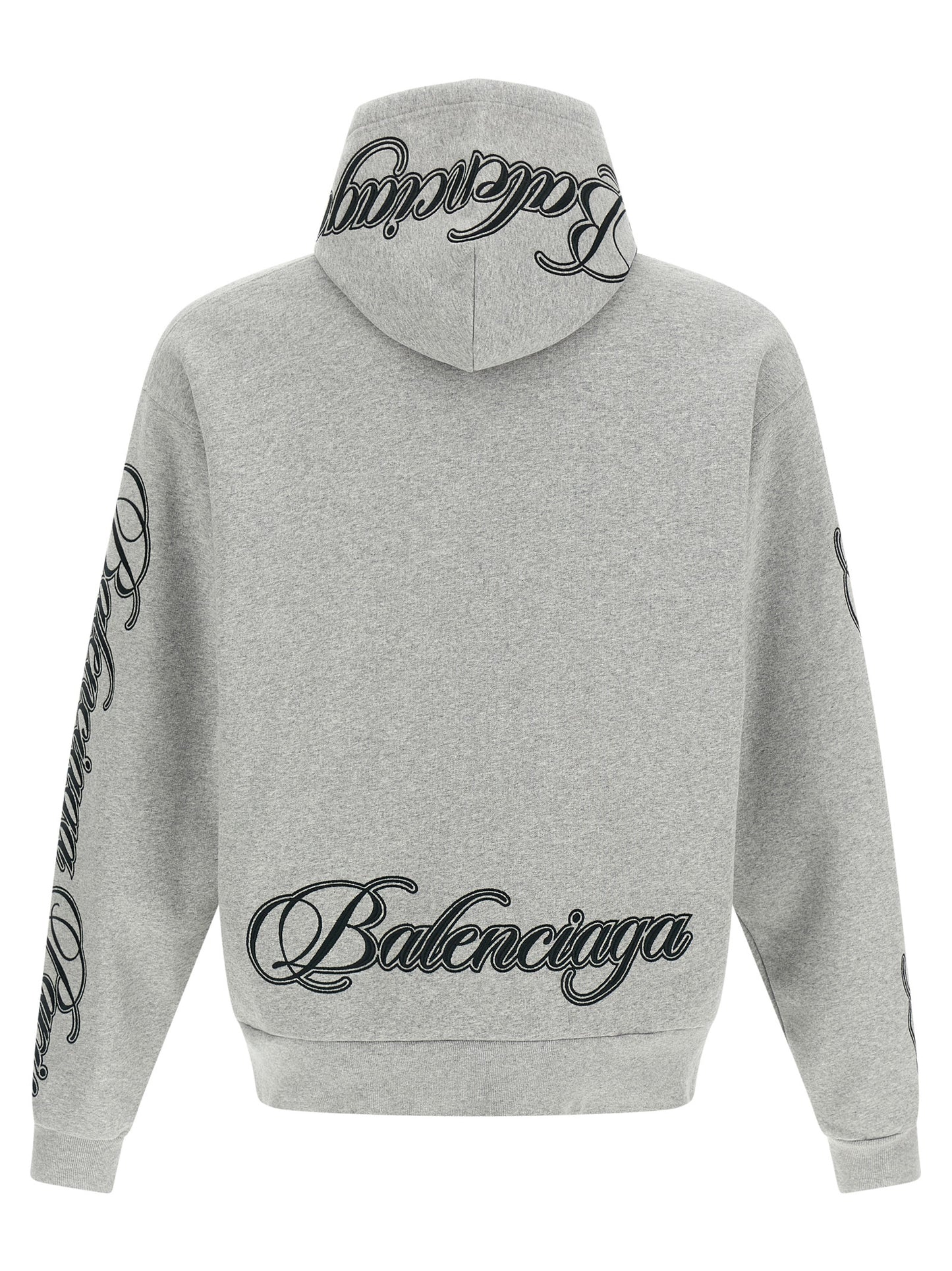 Balenciaga Women 'Cursive' Hoodie BALENCIAGA