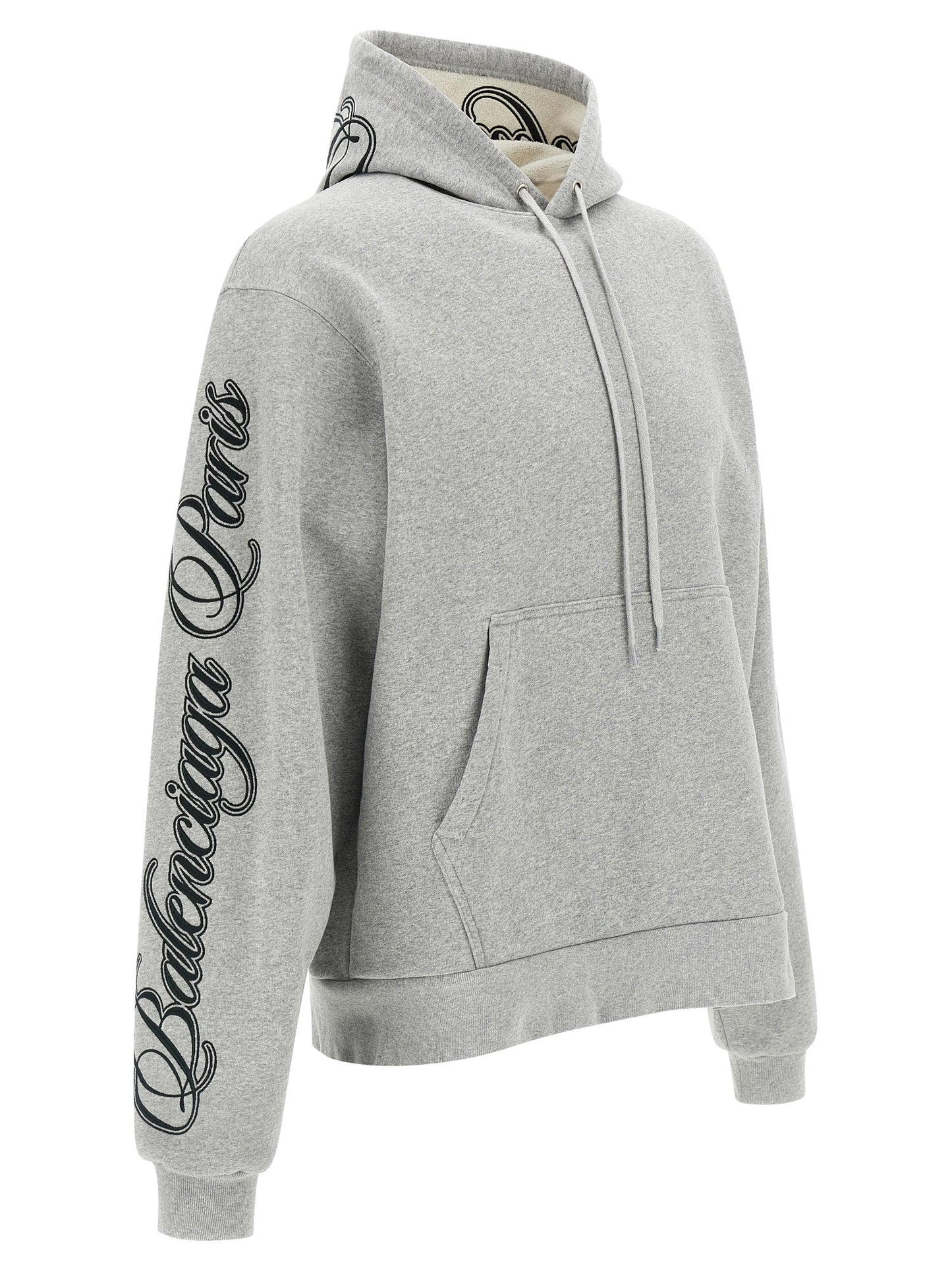 Balenciaga Women 'Cursive' Hoodie BALENCIAGA
