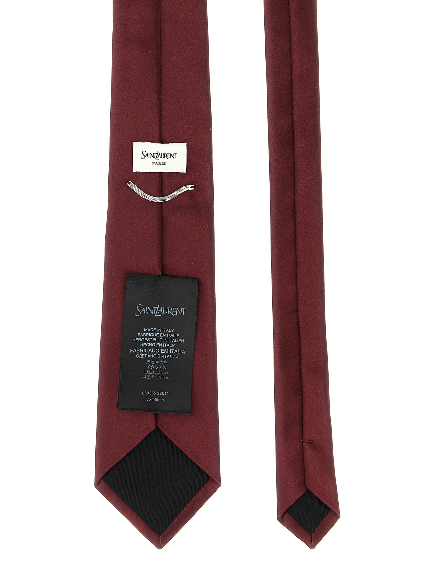 Saint Laurent Men Silk Tie SAINT LAURENT