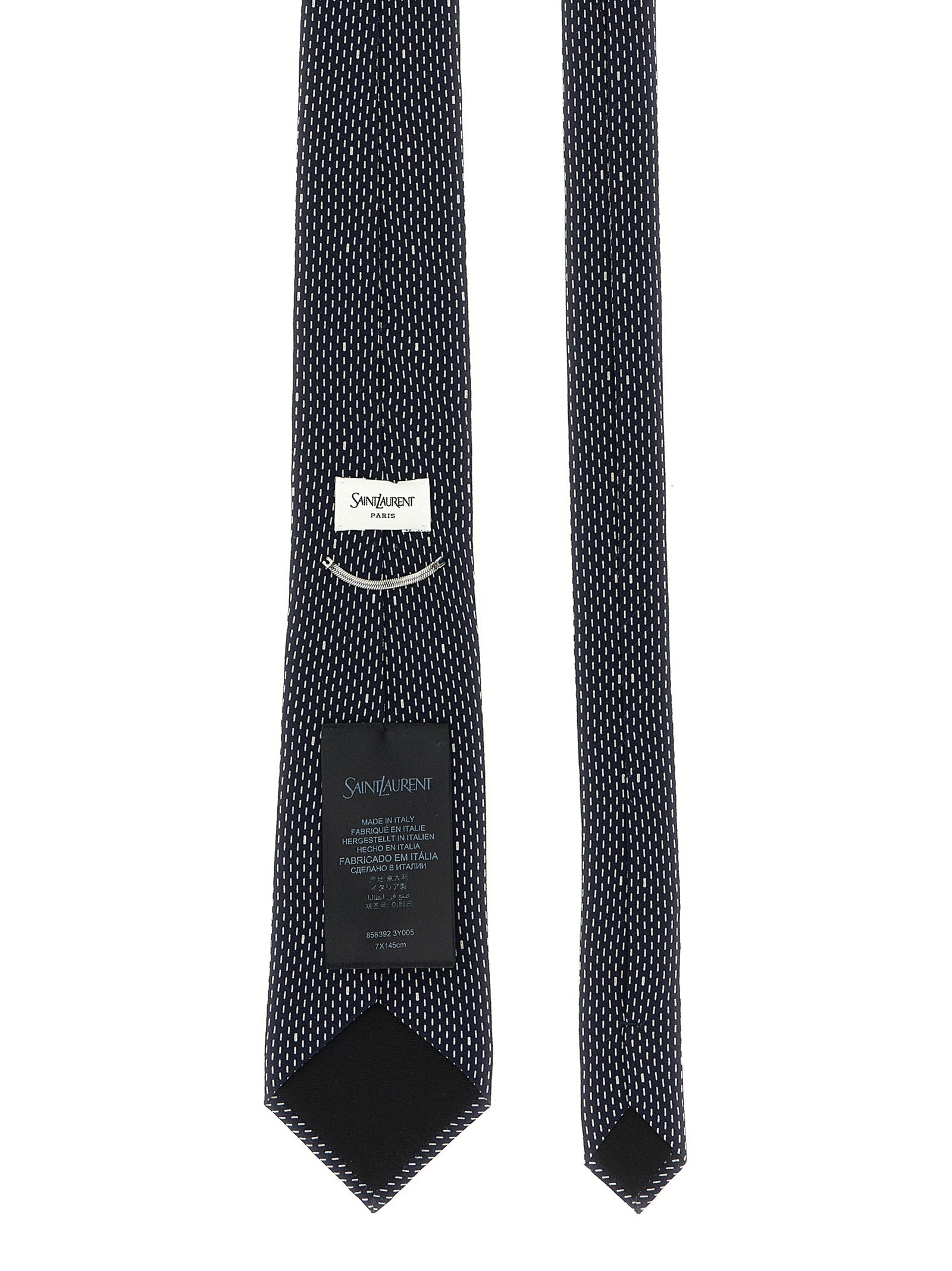 Saint Laurent Men Polka Dot Tie SAINT LAURENT