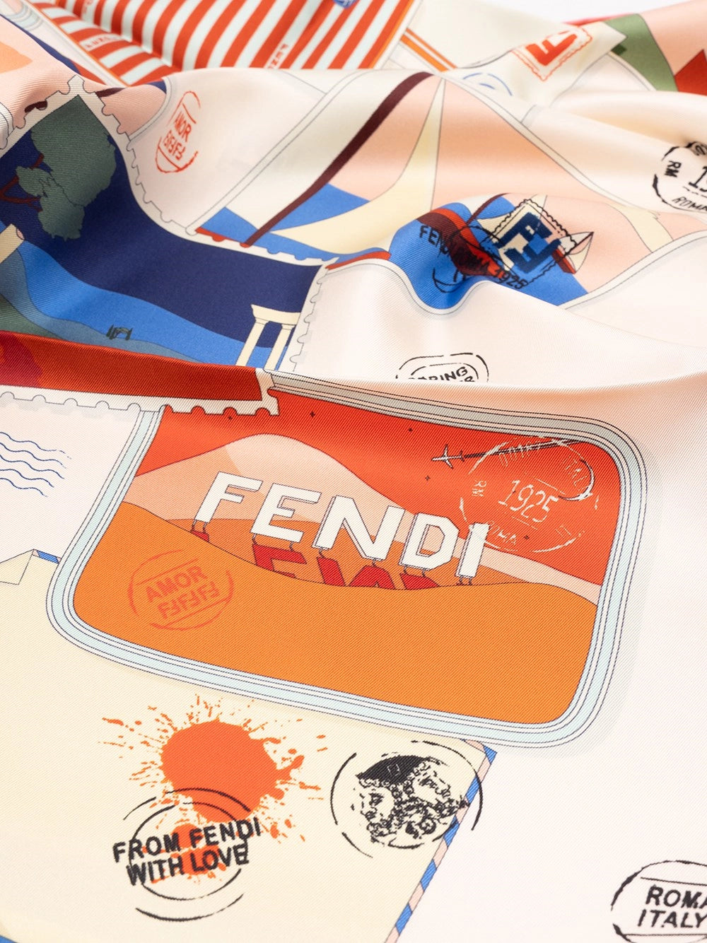 Fendi Women `Heritage` Foulard FENDI