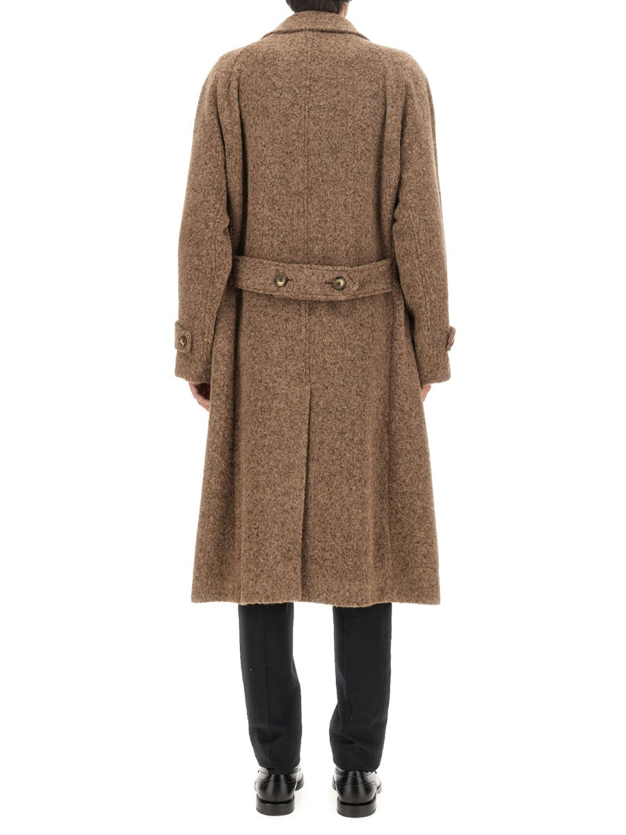 Dolce & Gabbana Men Double-Breasted Coat DOLCE & GABBANA