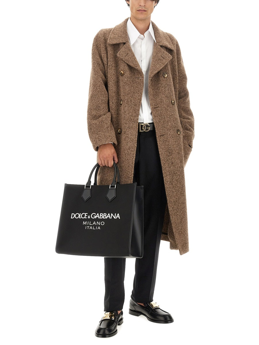 Dolce & Gabbana Men Double-Breasted Coat DOLCE & GABBANA