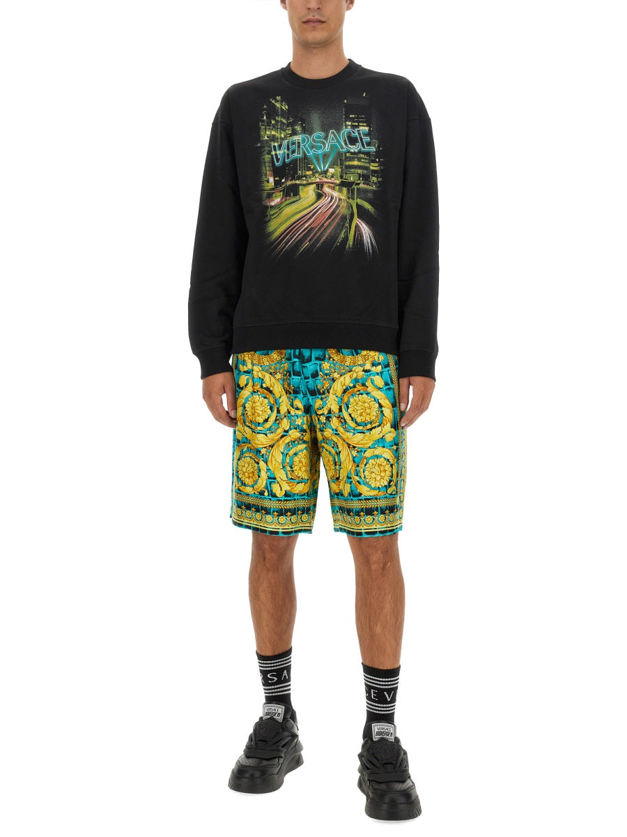 Versace Men Sweatshirt With Logo VERSACE