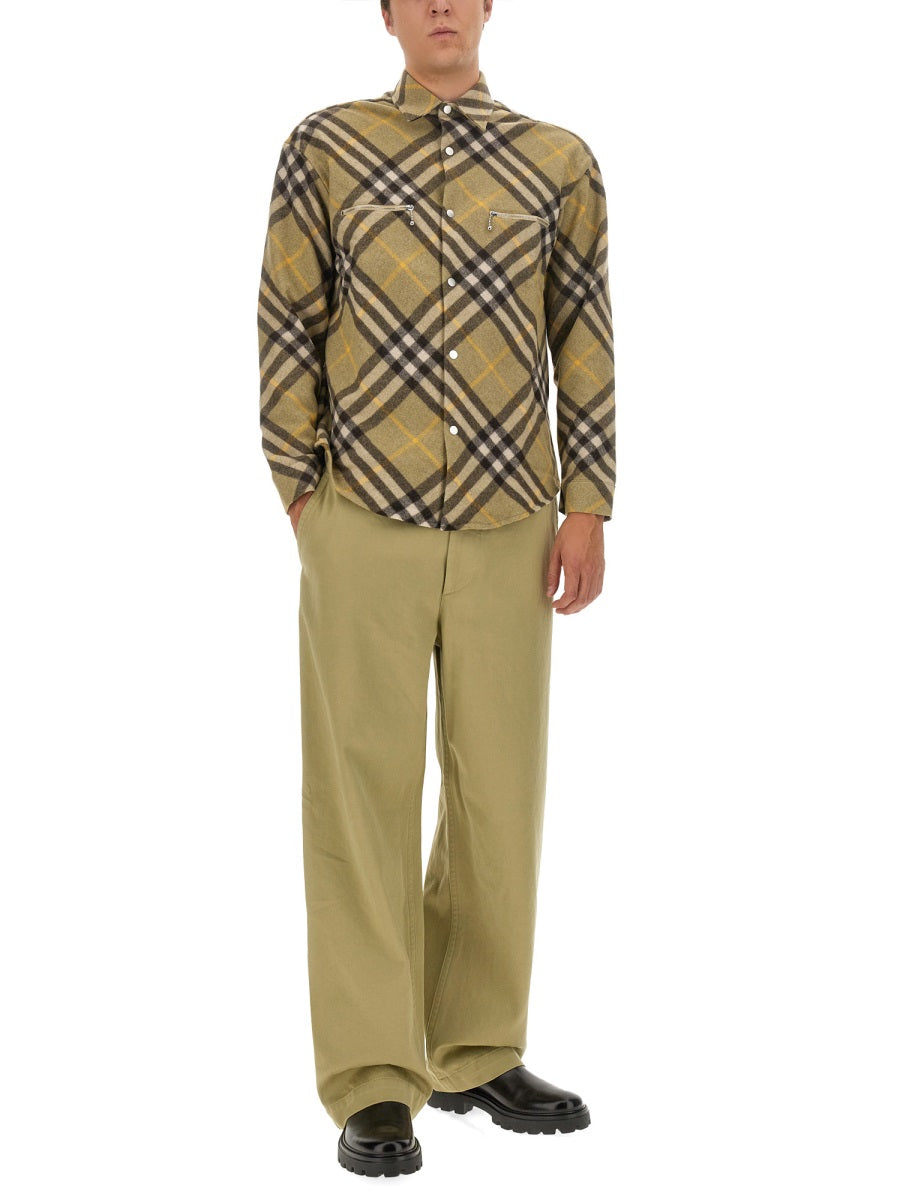 Burberry Men Satin Pants BURBERRY