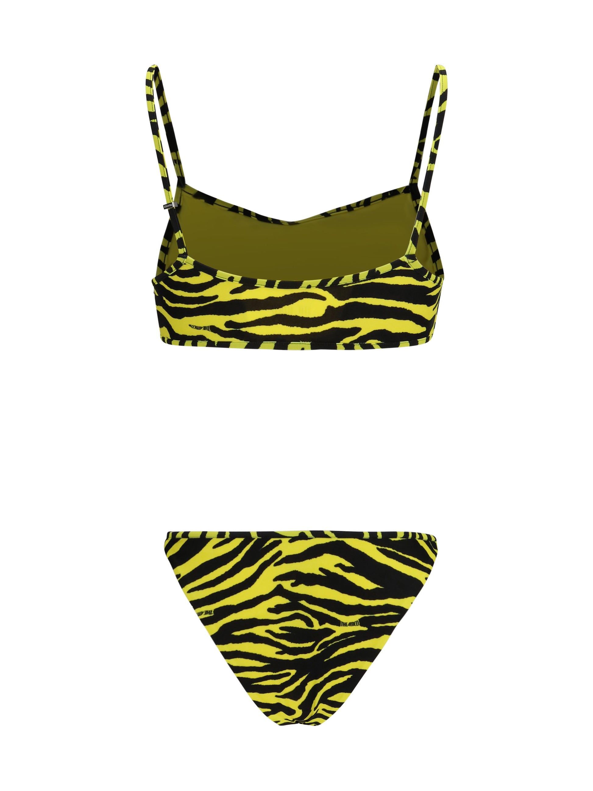 The Attico Women Zebra-Print Bikini THE ATTICO