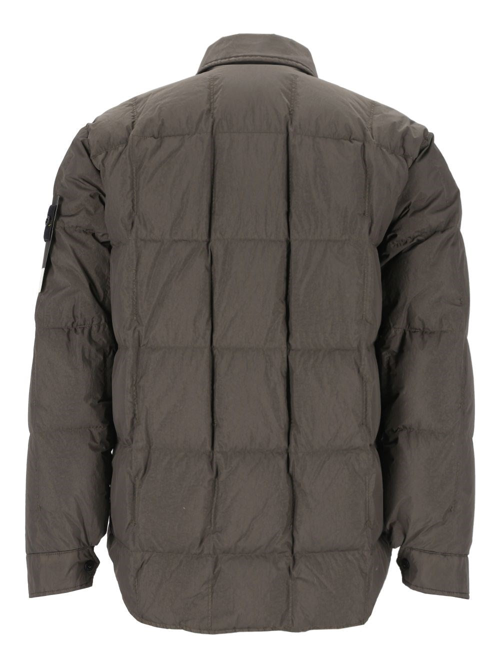 Stone Island Men Quilted Shirt Down Jacket STONE ISLAND