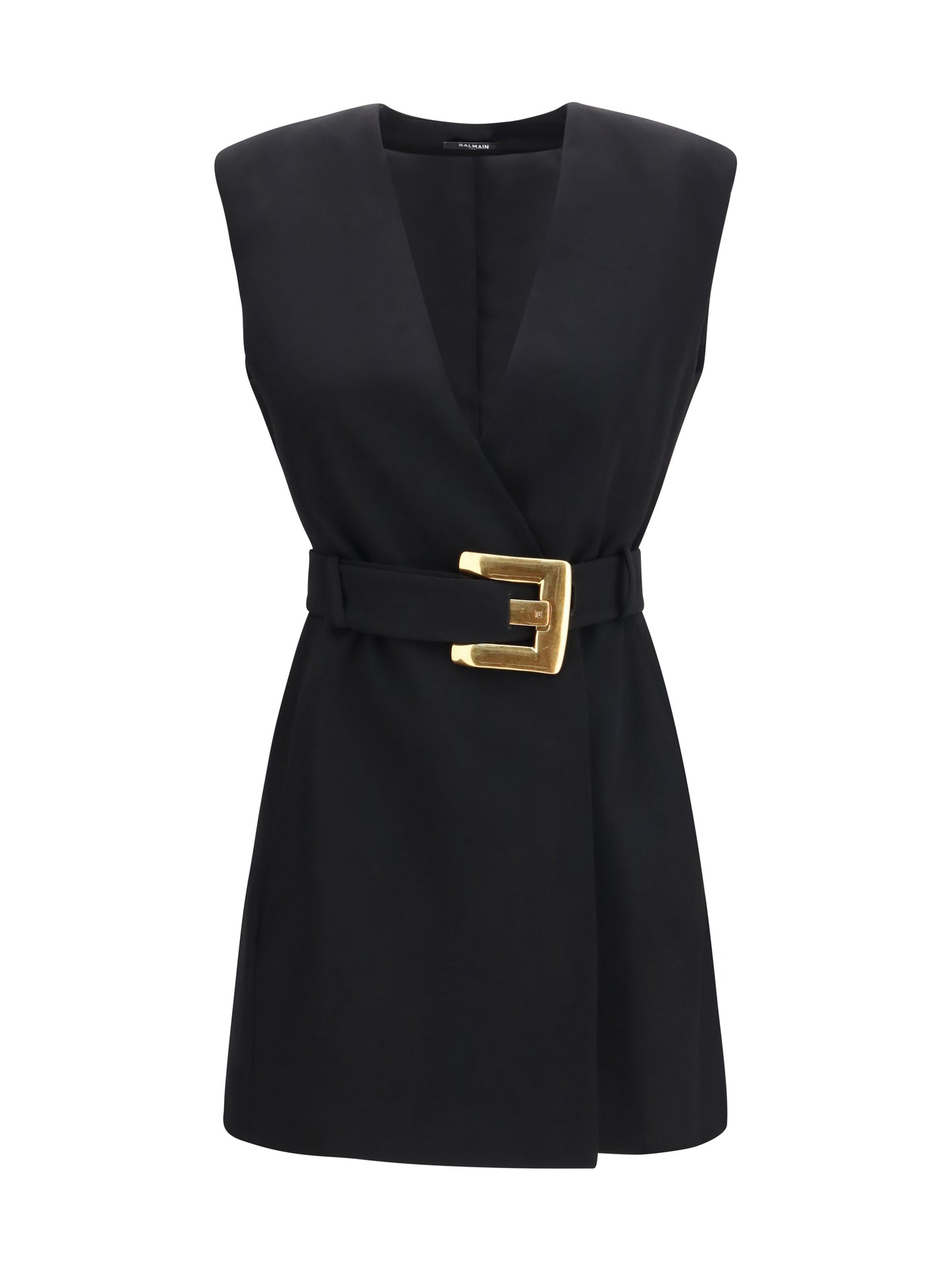 Balmain Women Short Wrap Dress BALMAIN