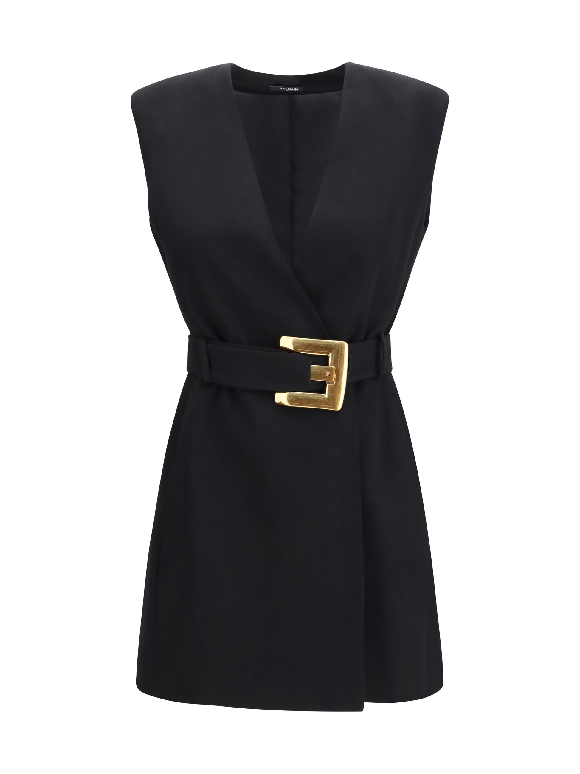 Balmain Women Short Wrap Dress BALMAIN