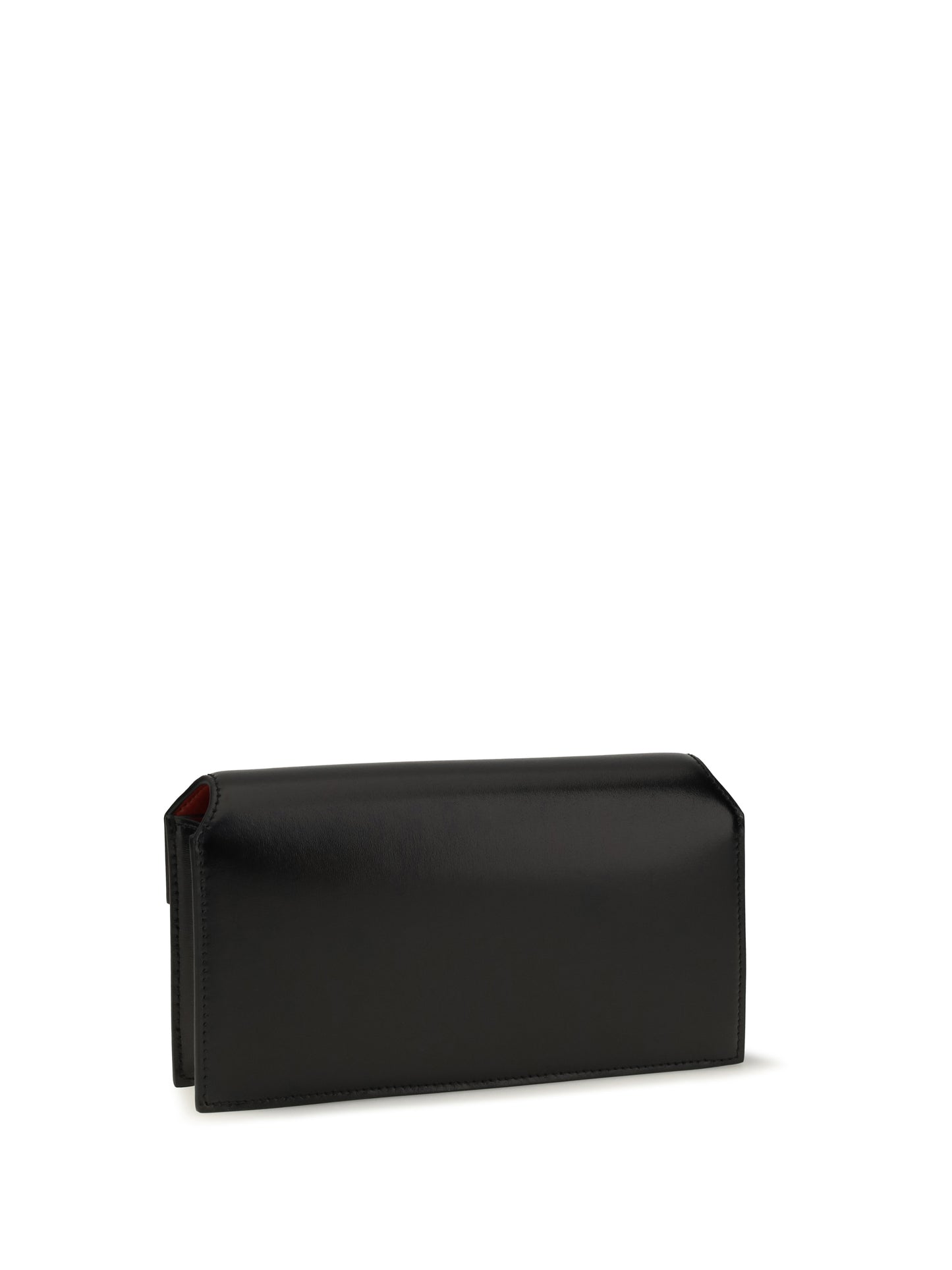 Givenchy Women Antigona Box Leather Pouch With Chain GIVENCHY