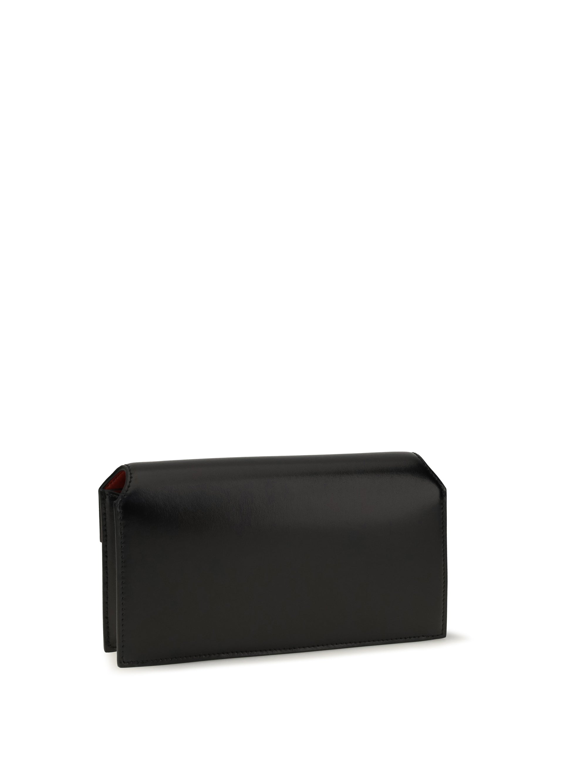 Givenchy Women Antigona Box Leather Pouch With Chain GIVENCHY