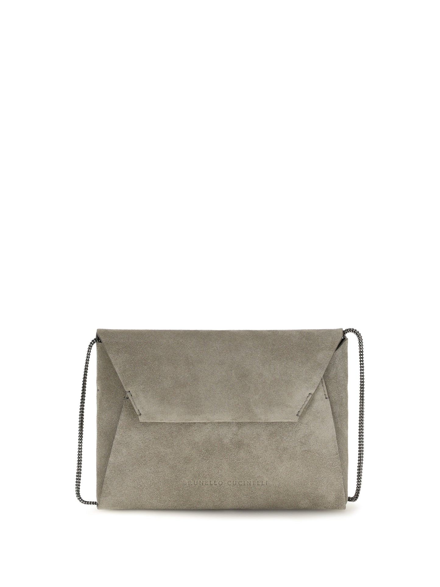 Brunello Cucinelli Women Bc Duo Suede Clutch Bag BRUNELLO CUCINELLI