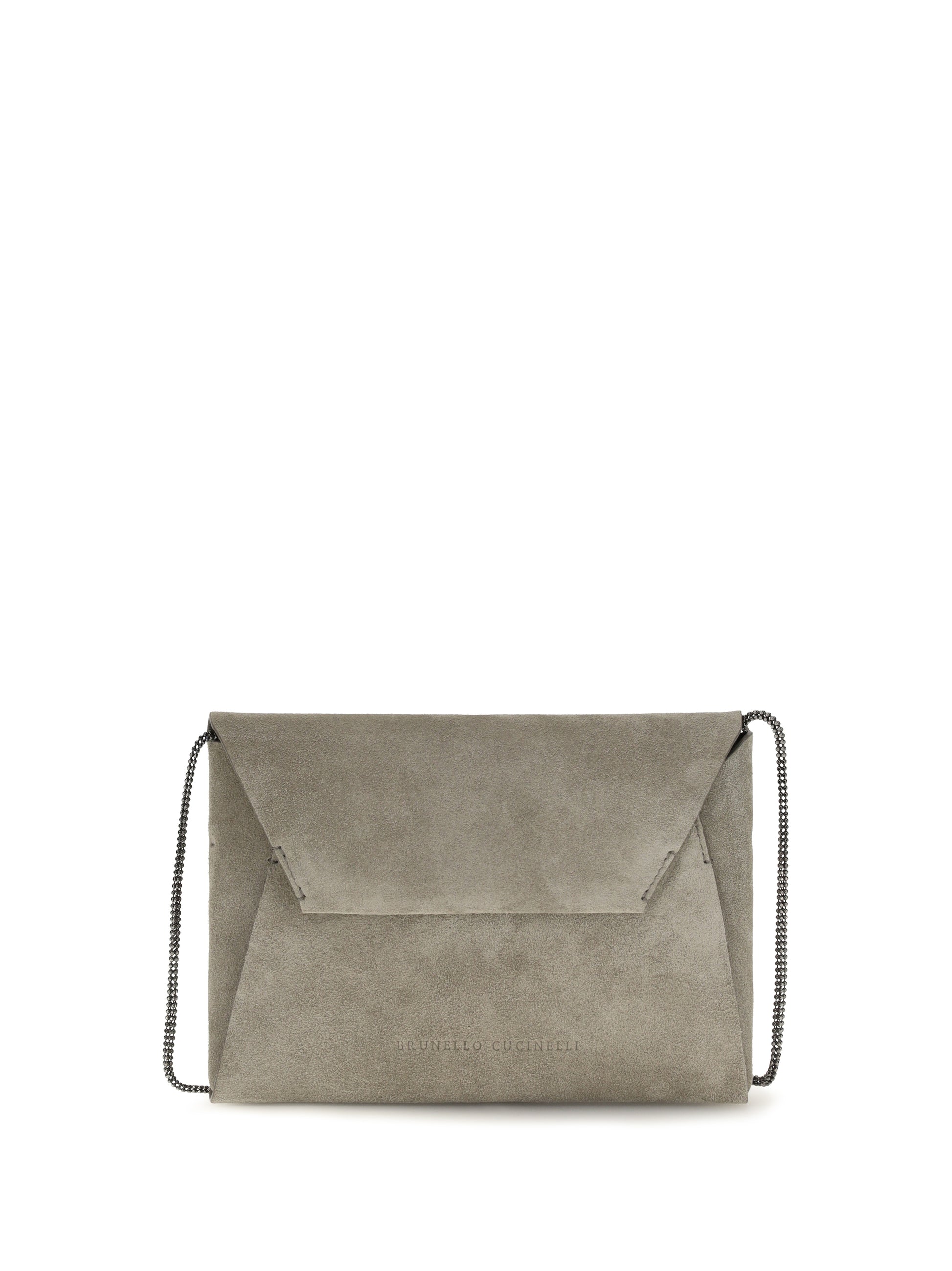 Brunello Cucinelli Women Bc Duo Suede Clutch Bag BRUNELLO CUCINELLI