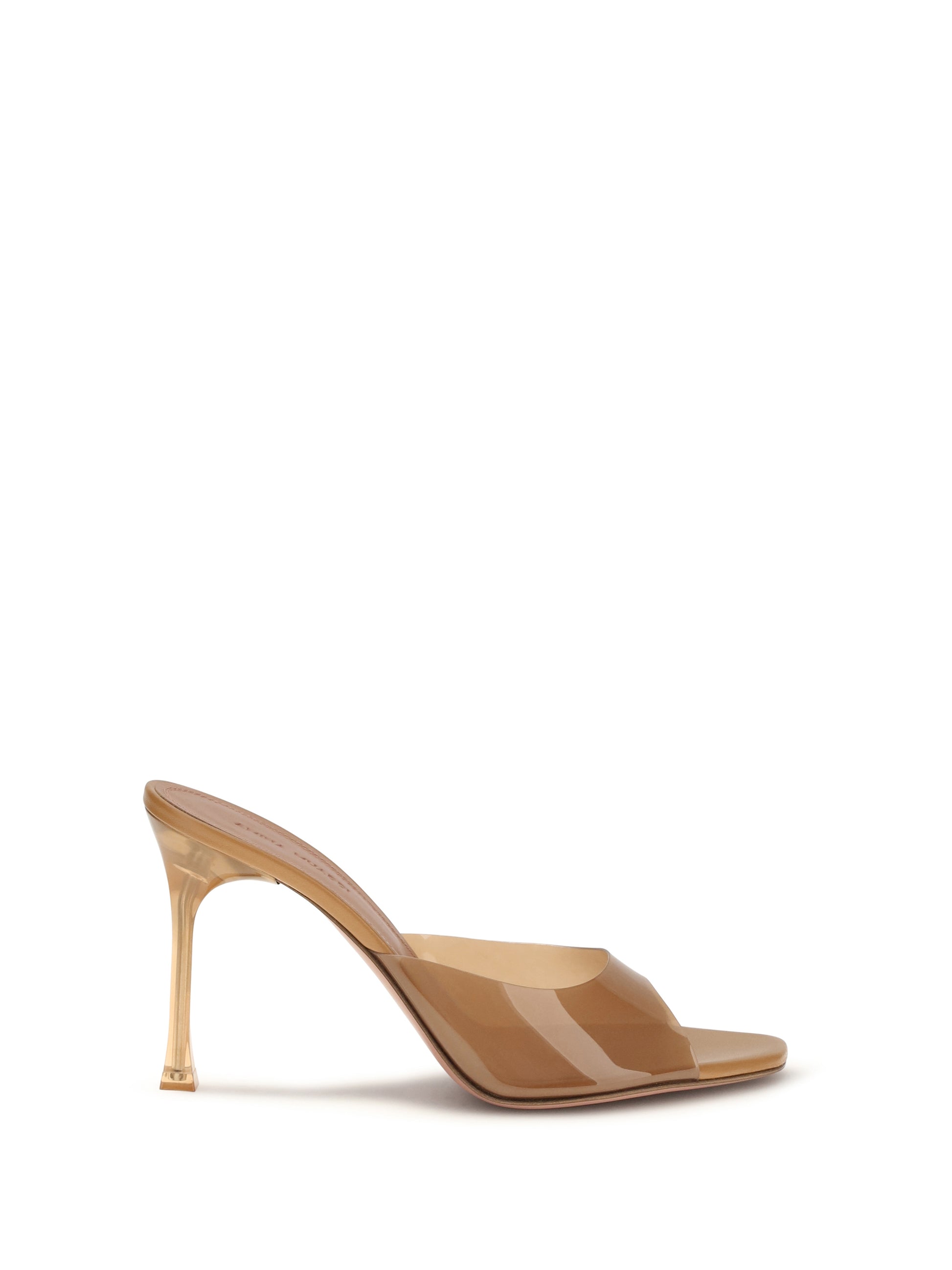 Amina Muaddi Women Alexa Glass Mules Sandals AMINA MUADDI