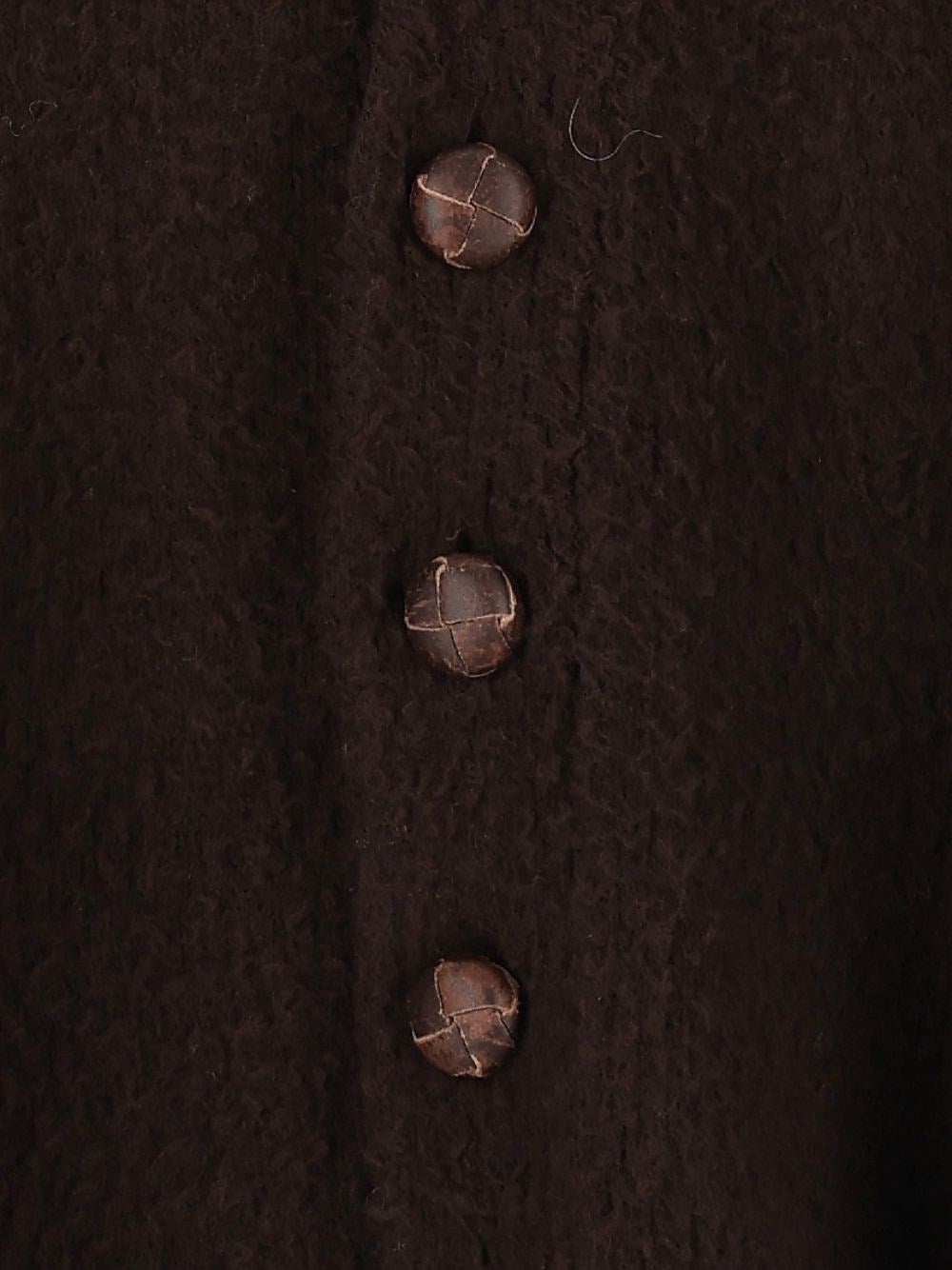 Golden Goose Women Brown Wool Cardigan With A Casentino Effect GOLDEN GOOSE