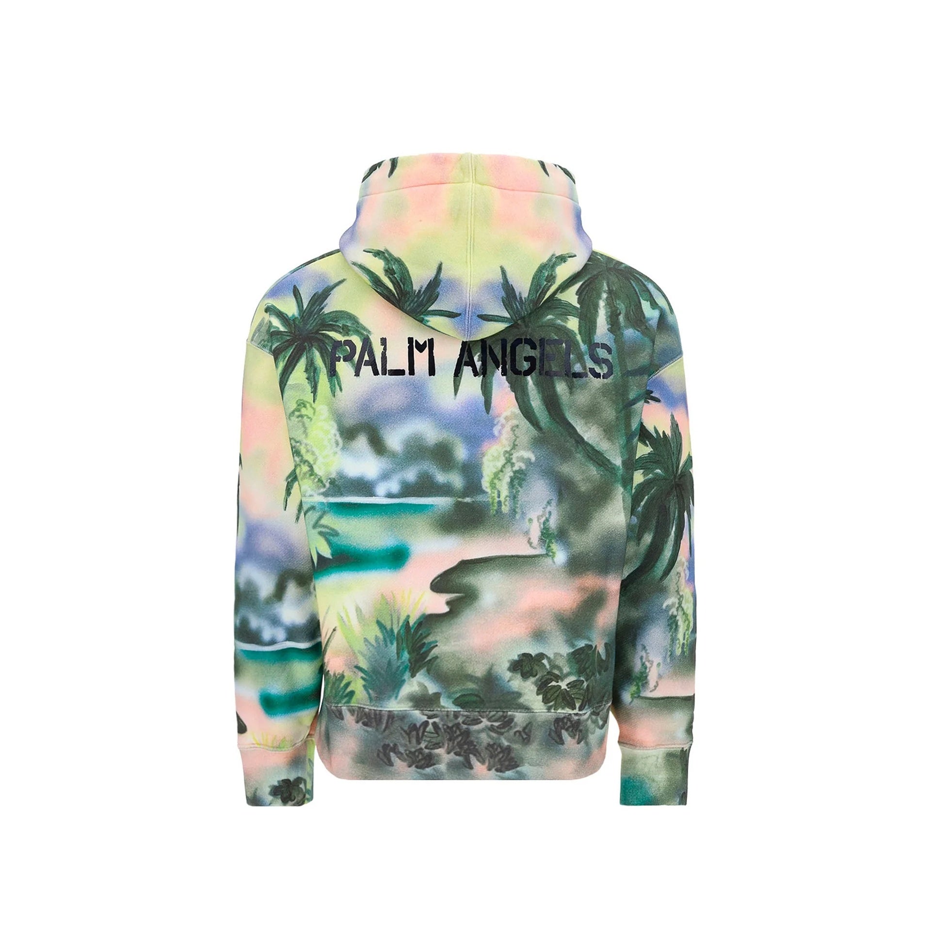 Palm Angels Cotton Hooded Sweatshirt Men PALM ANGELS