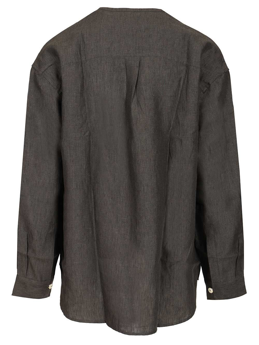 Jacquemus Men Pastro Linen Shirt JACQUEMUS