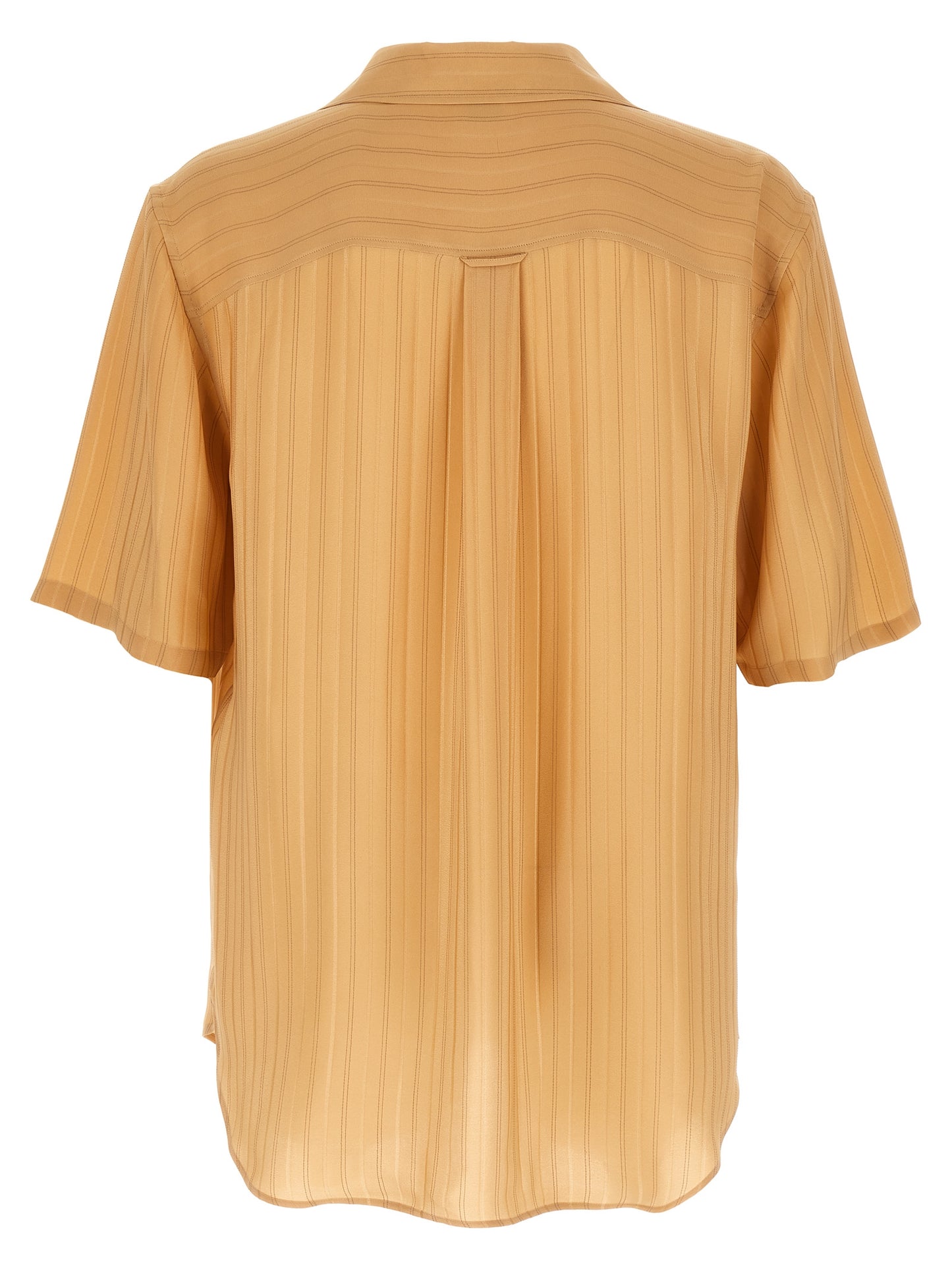 Saint Laurent Men Striped Silk Shirt SAINT LAURENT