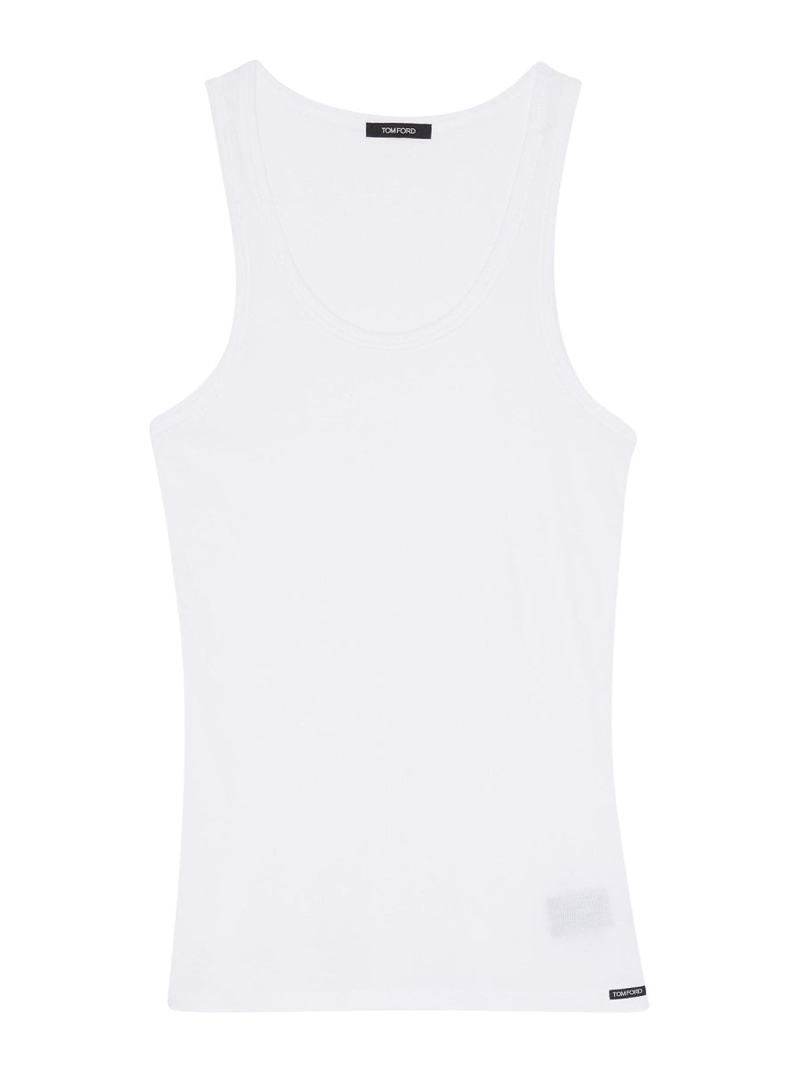 Tom Ford Men Tank Top With Logo TOM FORD