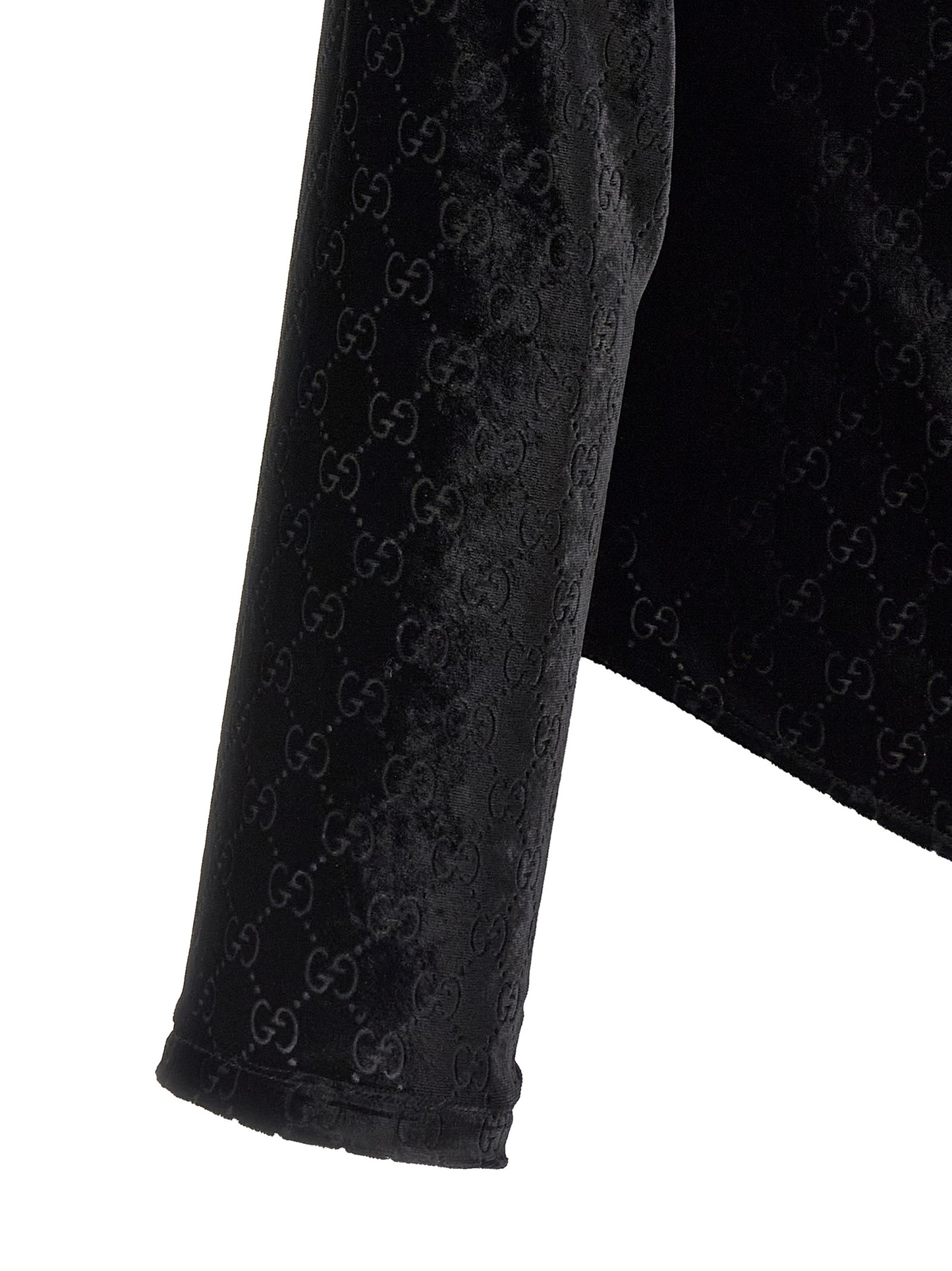 Gucci Men 'Gg' Velvet Shirt GUCCI