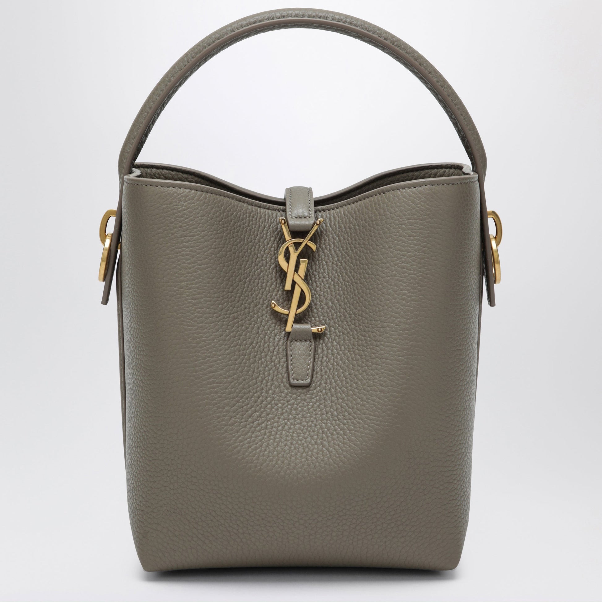Saint Laurent Le 37 Bucket Bag In Taupe Grained Leather Women SAINT LAURENT