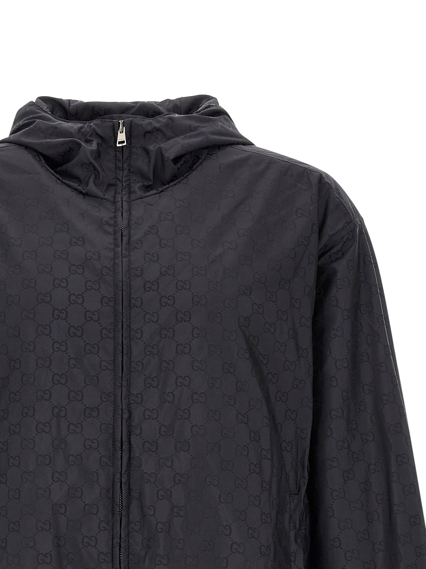 Gucci Men Gg Nylon Jacket GUCCI