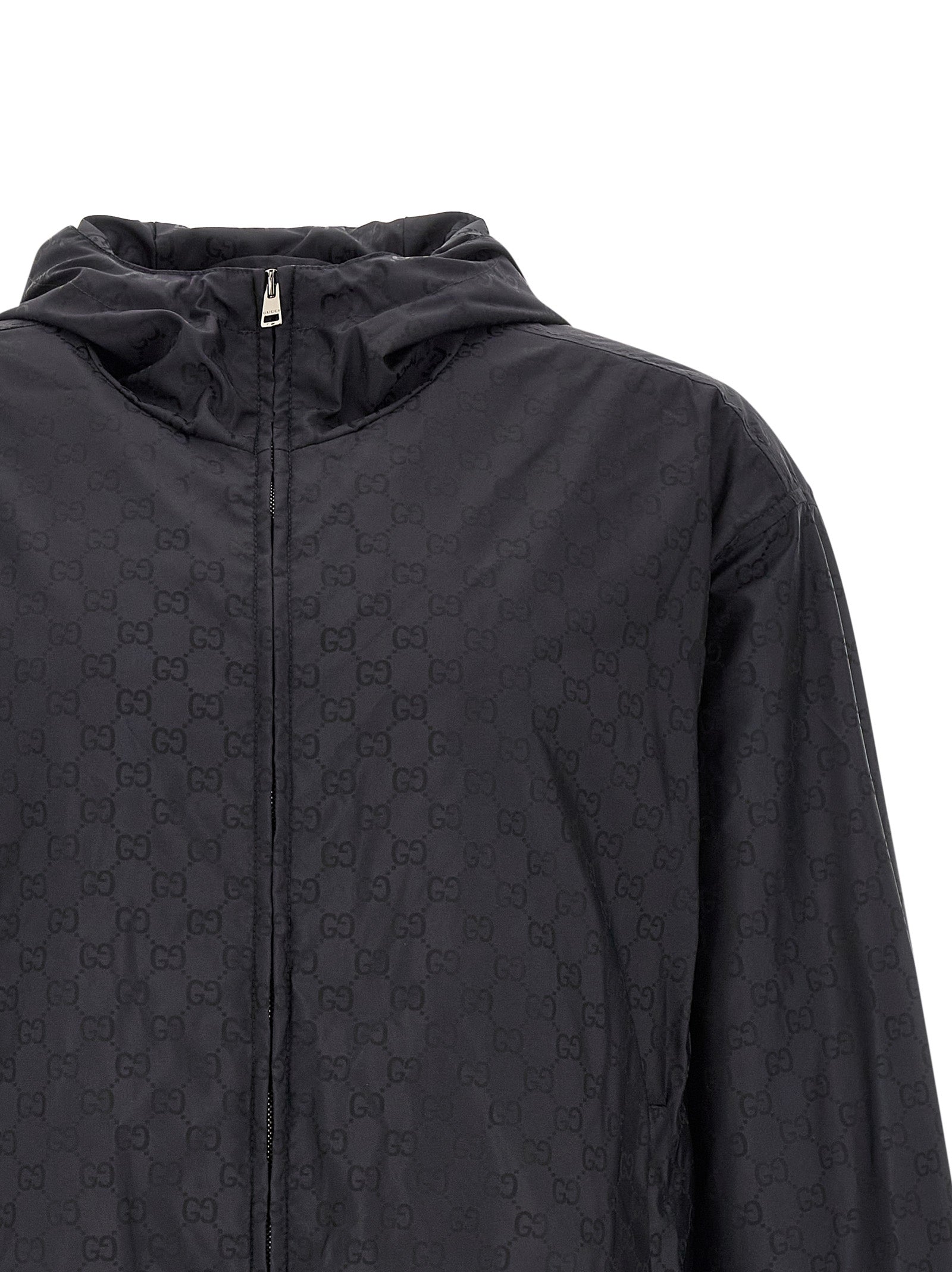 Gucci Men Gg Nylon Jacket GUCCI