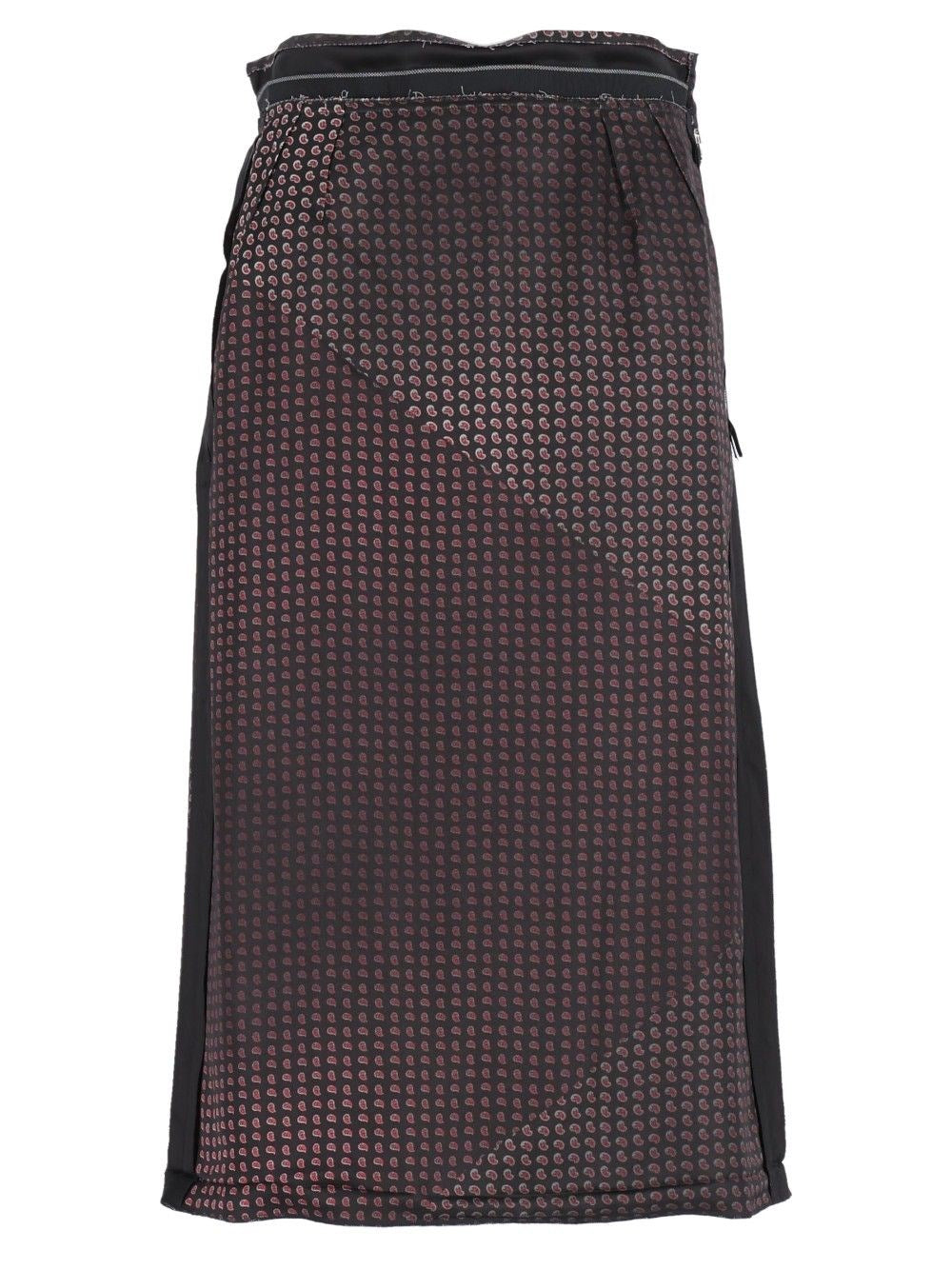 Maison Margiela Women Paisley Print Midi Skirt MAISON MARGIELA