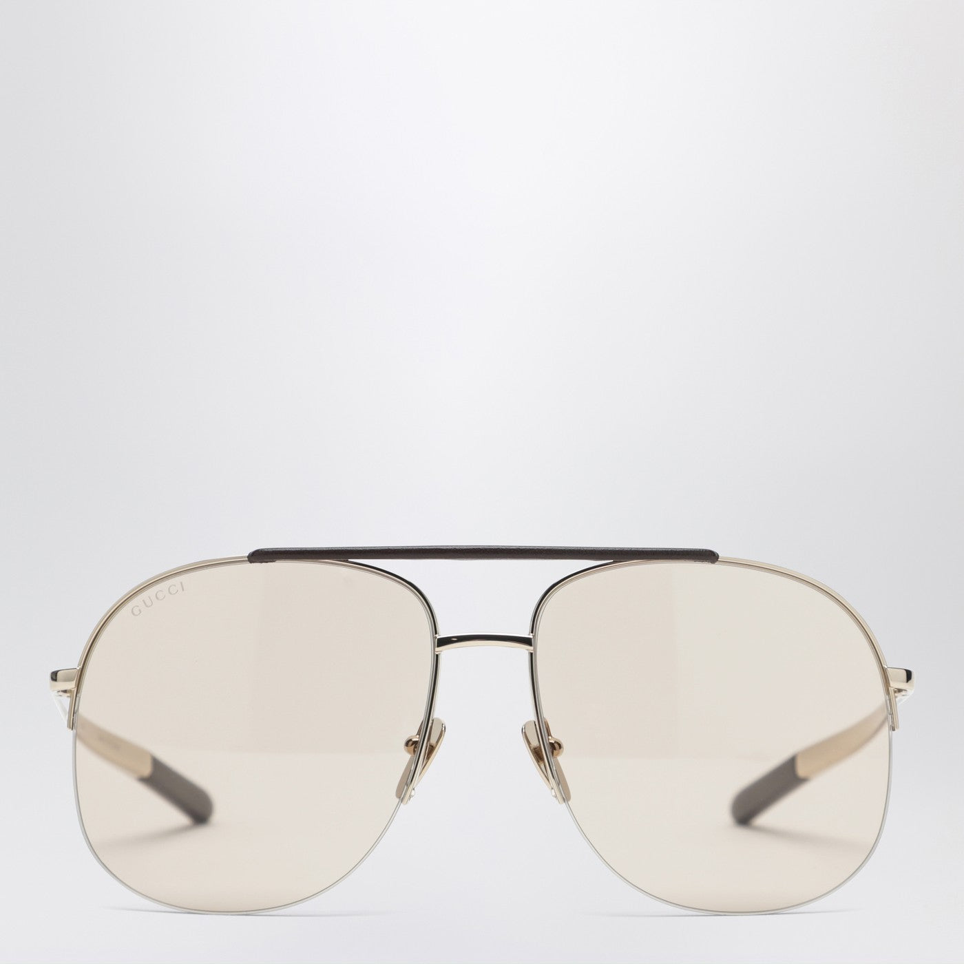 Gucci Gold Navigator Sunglasses Women GUCCI