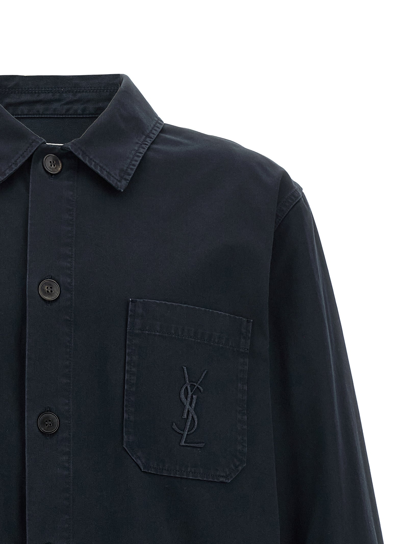 Saint Laurent Men 'Cassandre' Overshirt SAINT LAURENT