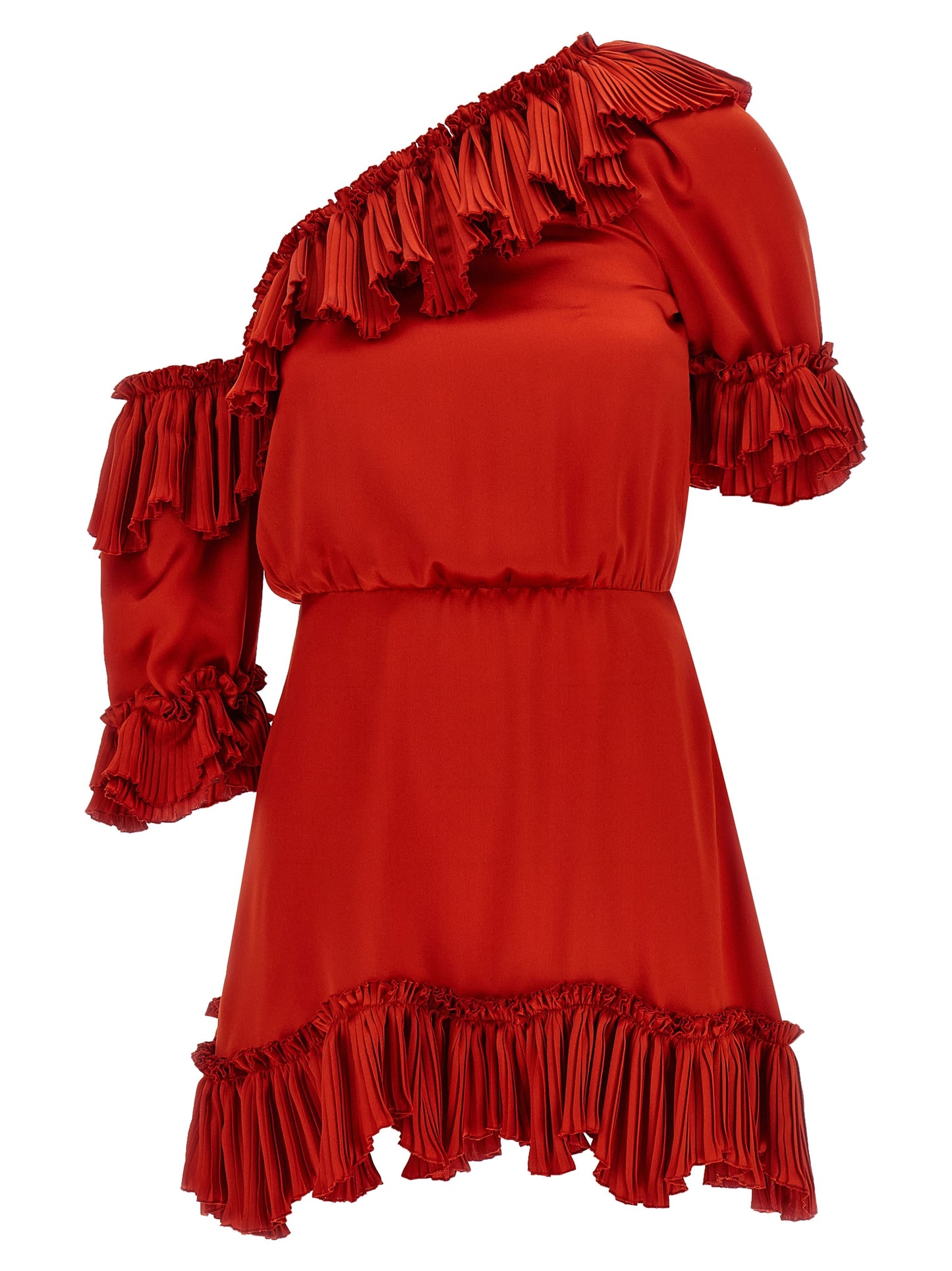 Saint Laurent Women Silk Dress SAINT LAURENT