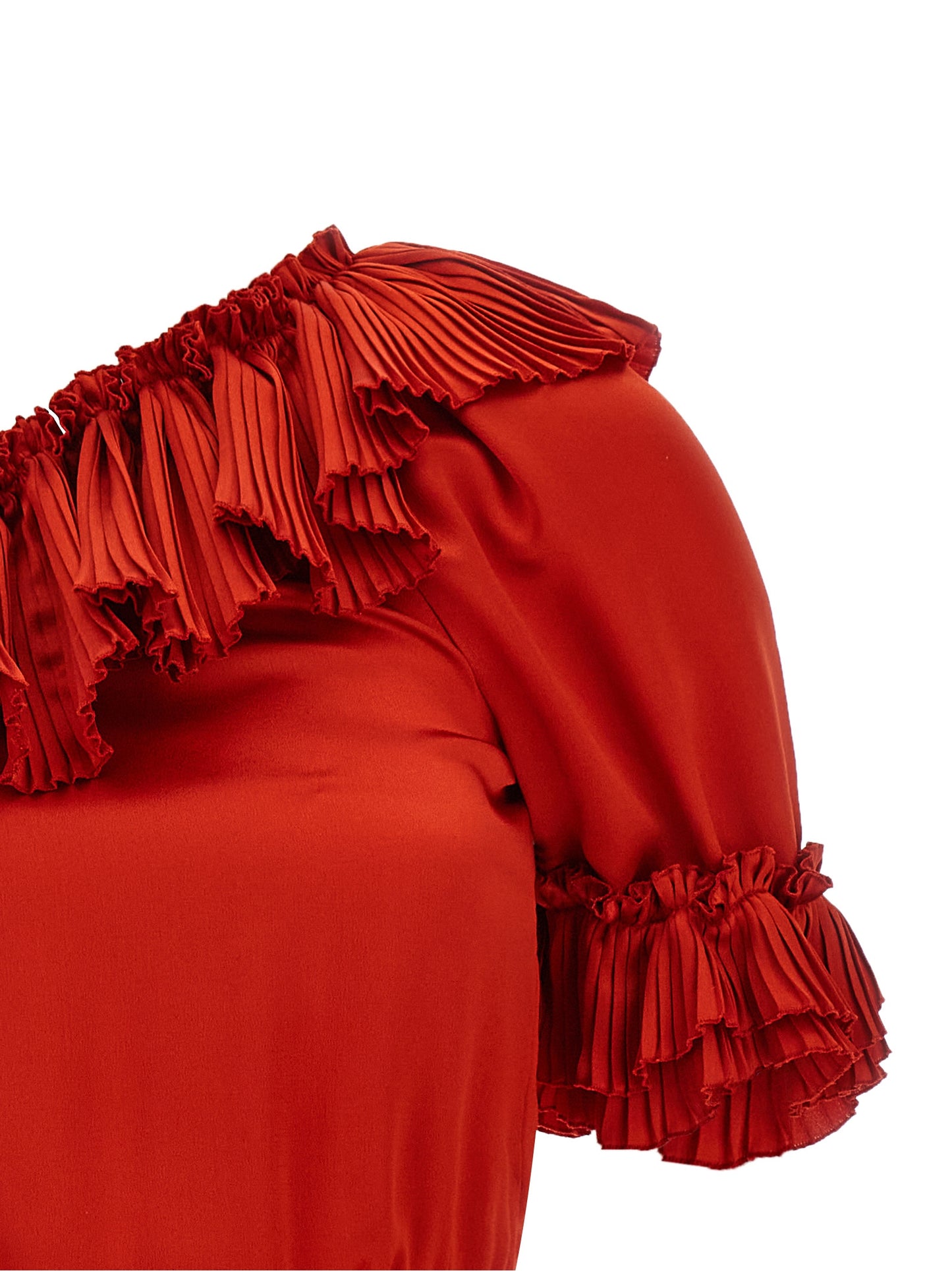 Saint Laurent Women Silk Dress SAINT LAURENT