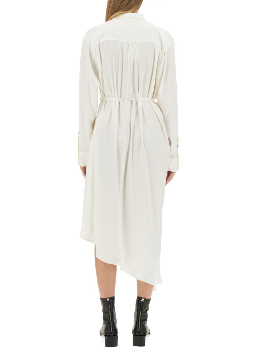 Acne Studios Women Satin Chemisier Dress ACNE STUDIOS