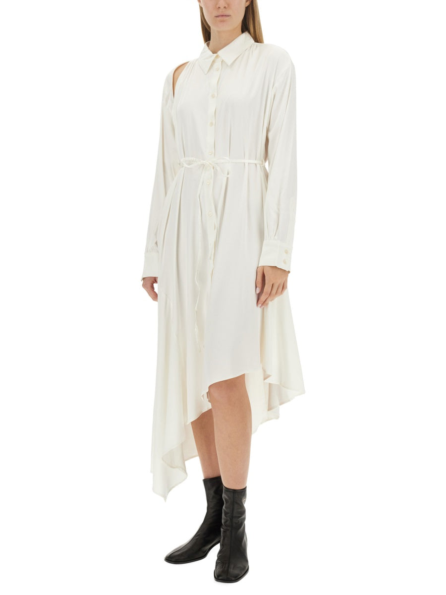 Acne Studios Women Satin Chemisier Dress ACNE STUDIOS