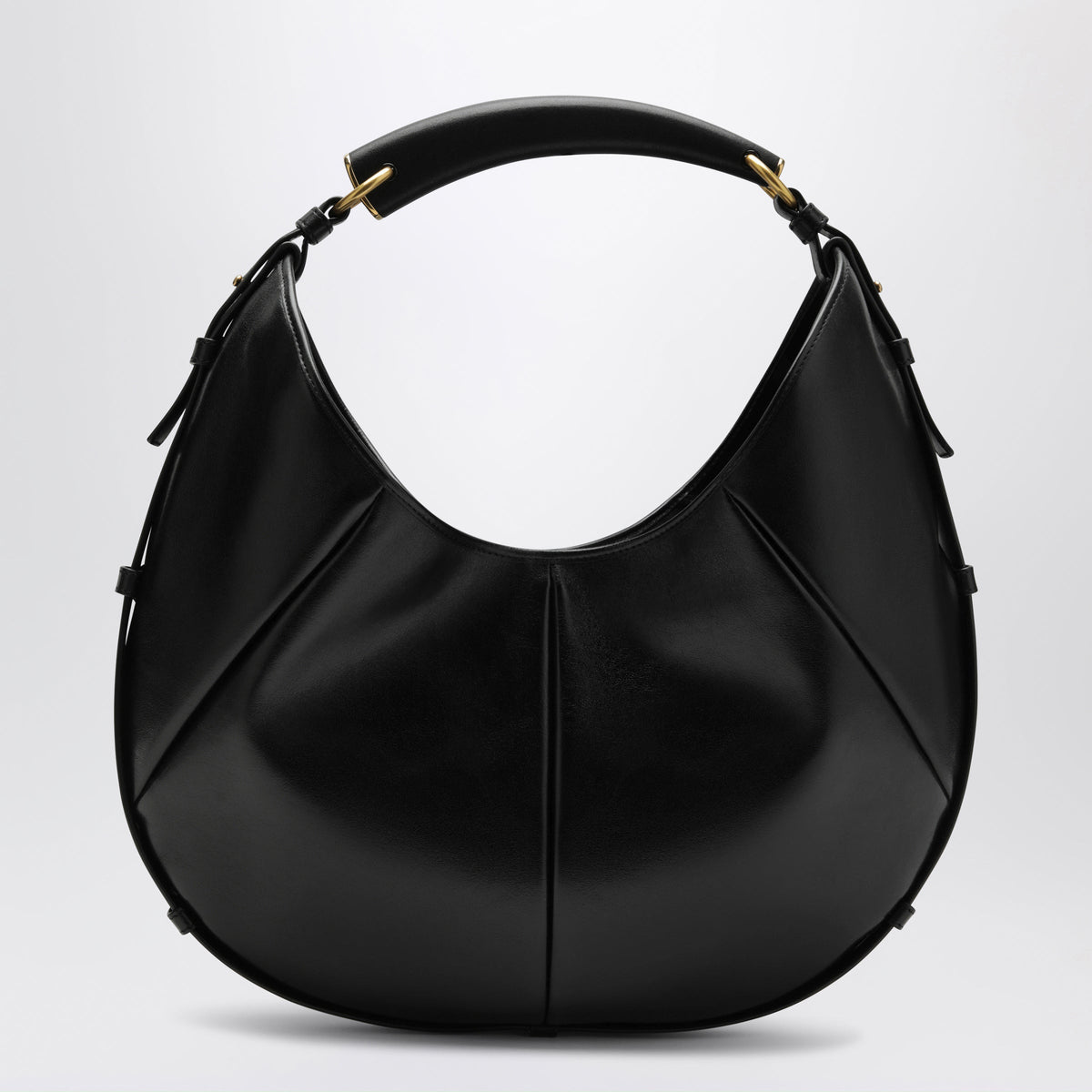 Saint Laurent Black Mombasa Leather Bag Women SAINT LAURENT