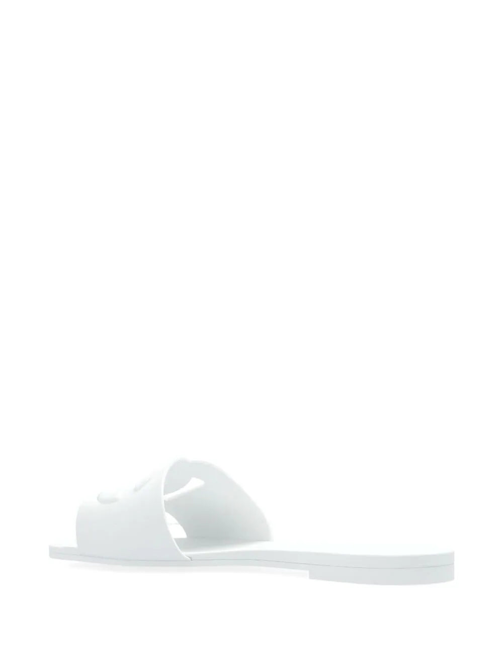 Dolce & Gabbana Women White Slide Sandals DOLCE & GABBANA